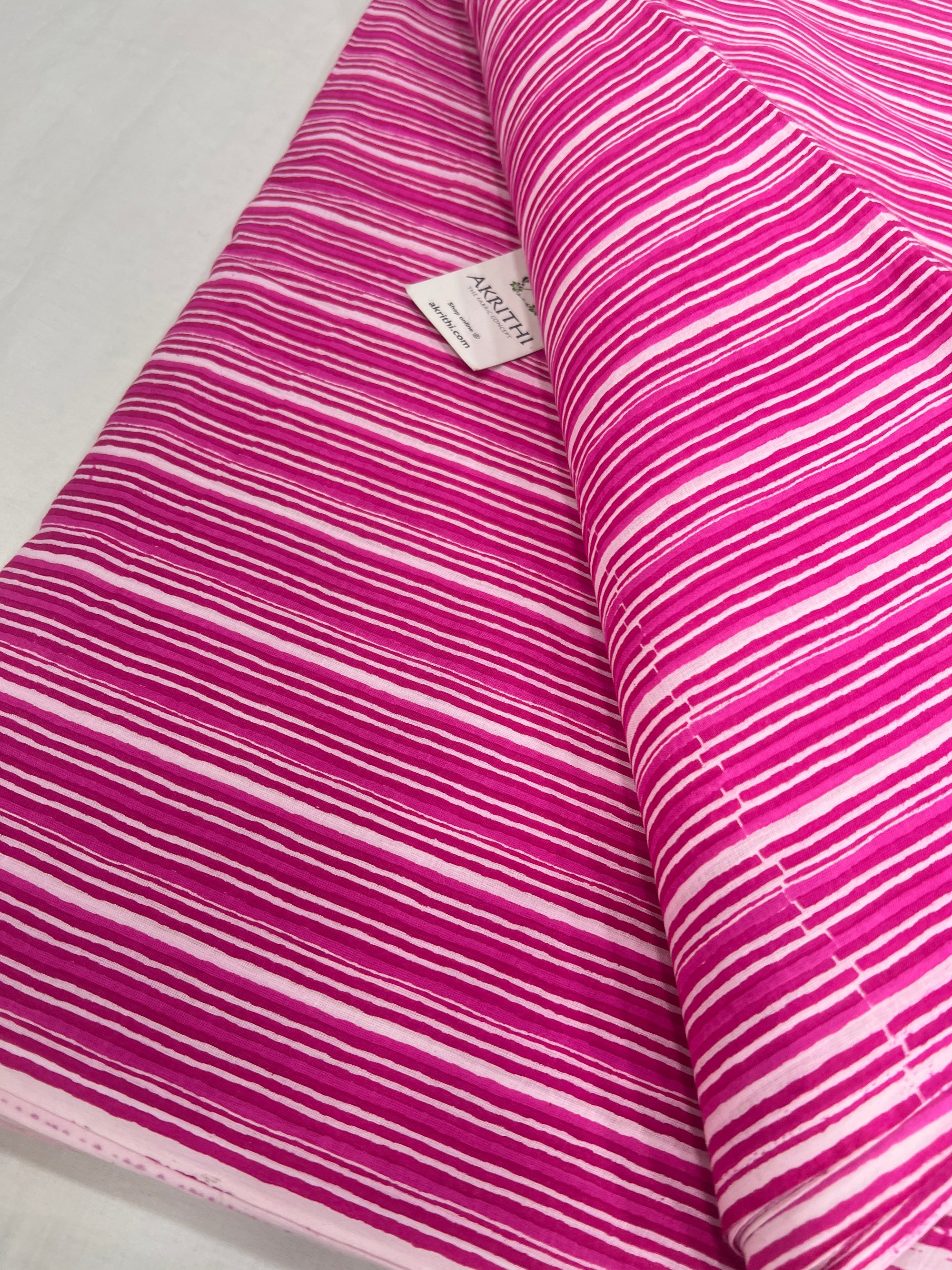 Printed pure cotton fabric