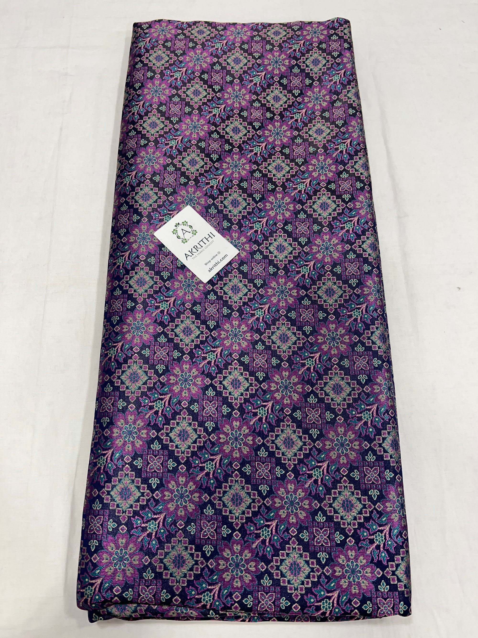 Banarasi brocade fabric 80 cms cut