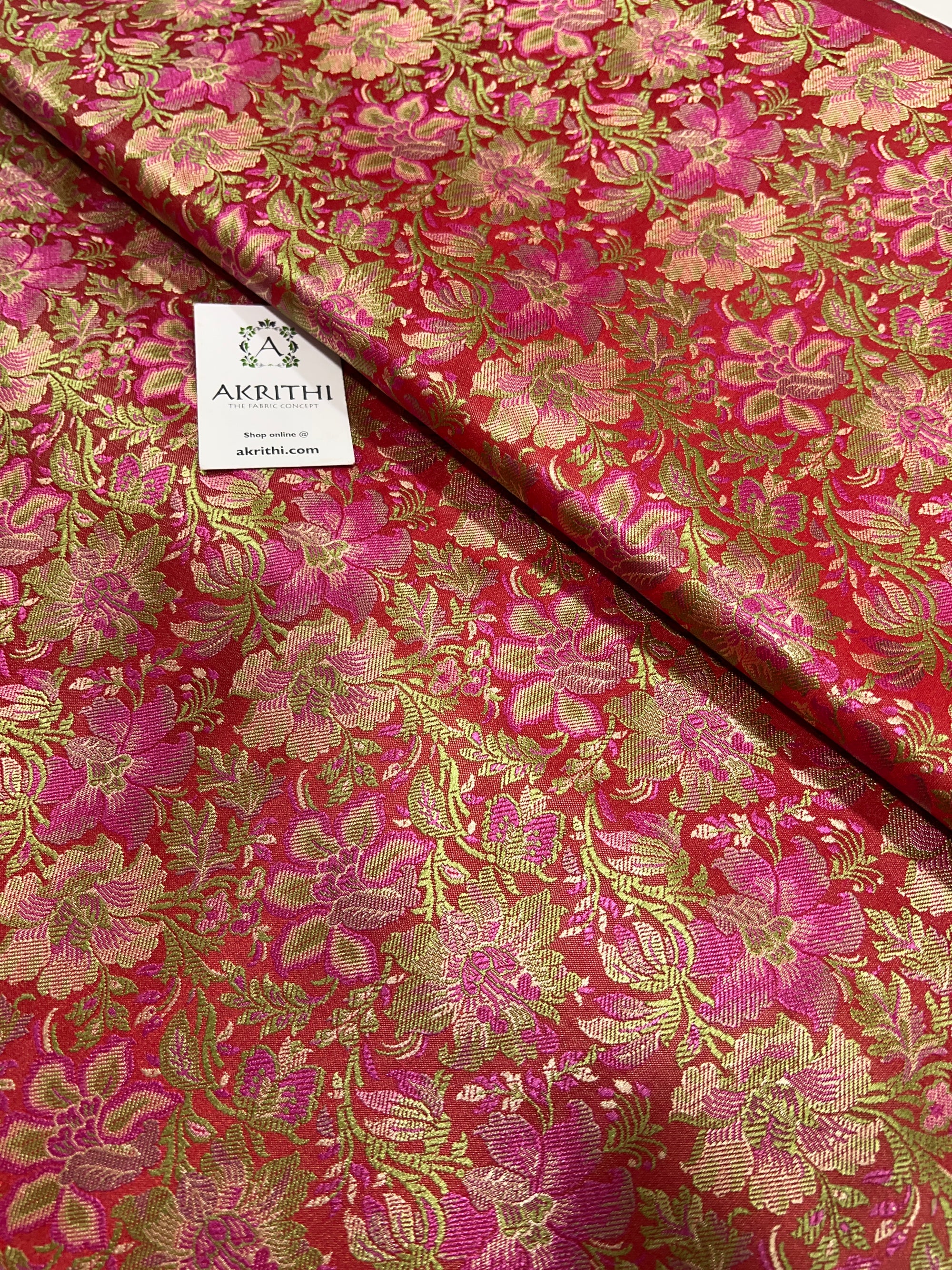 Banarasi brocade fabric