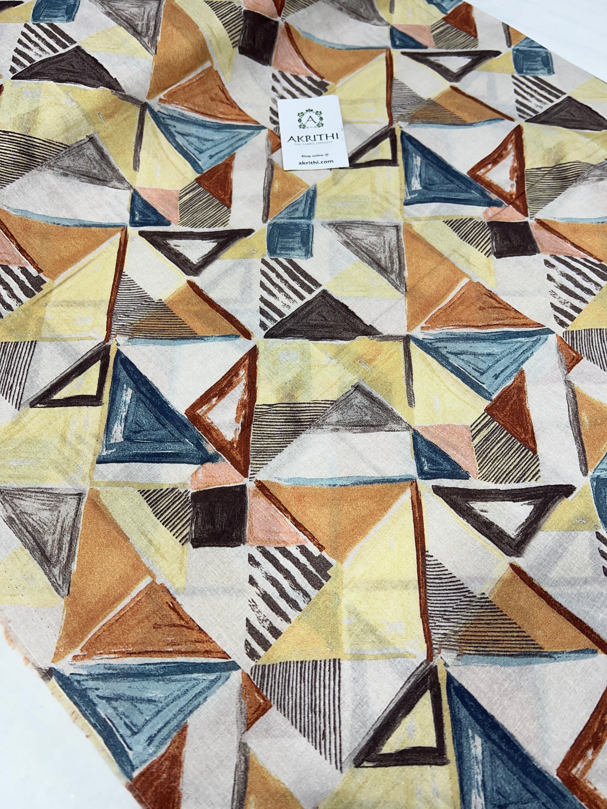 Digital Printed pure cotton fabric