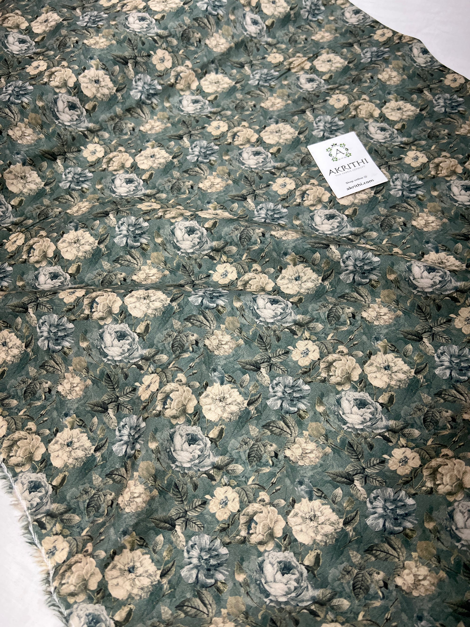 Digital Printed pure cotton fabric