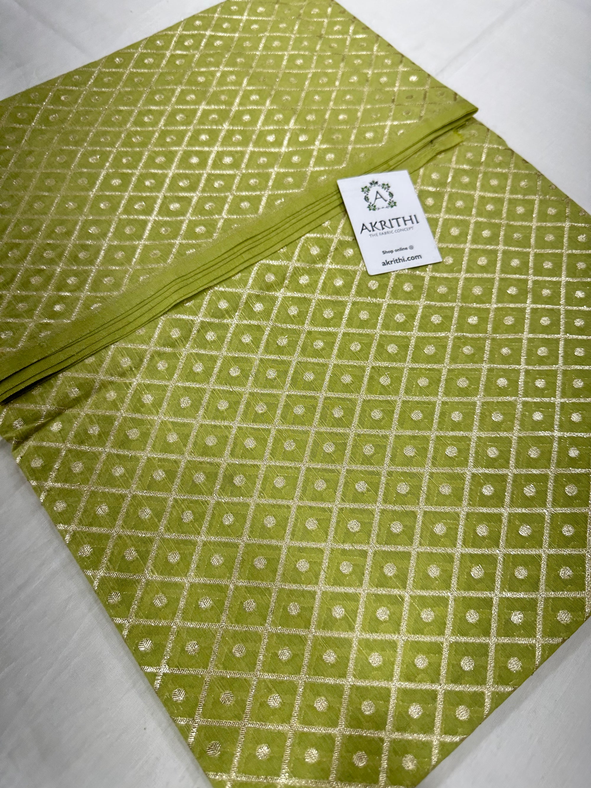 Banarasi chanderi lurex kurta fabric