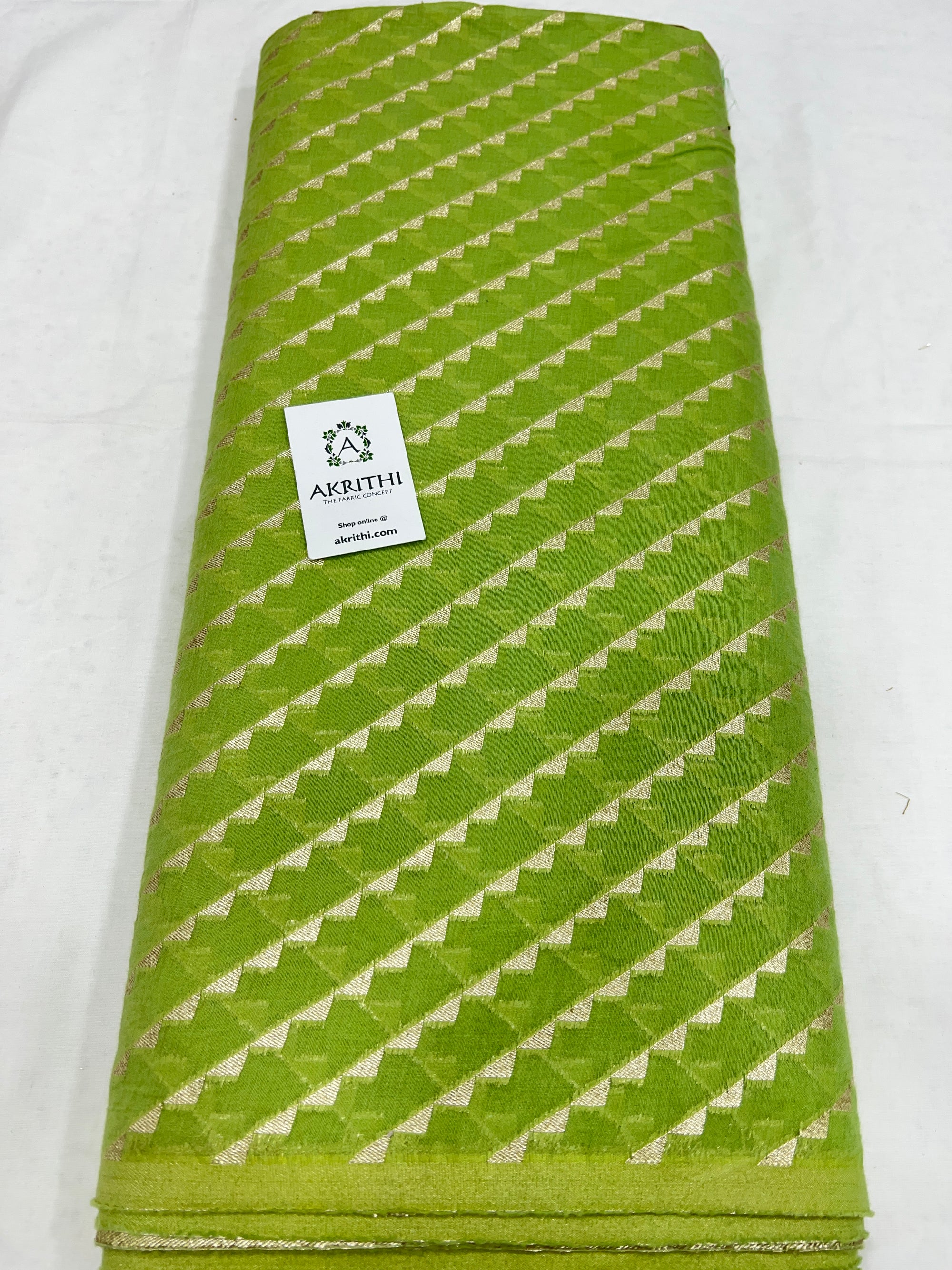 Banarasi chanderi cotton lurex fabric