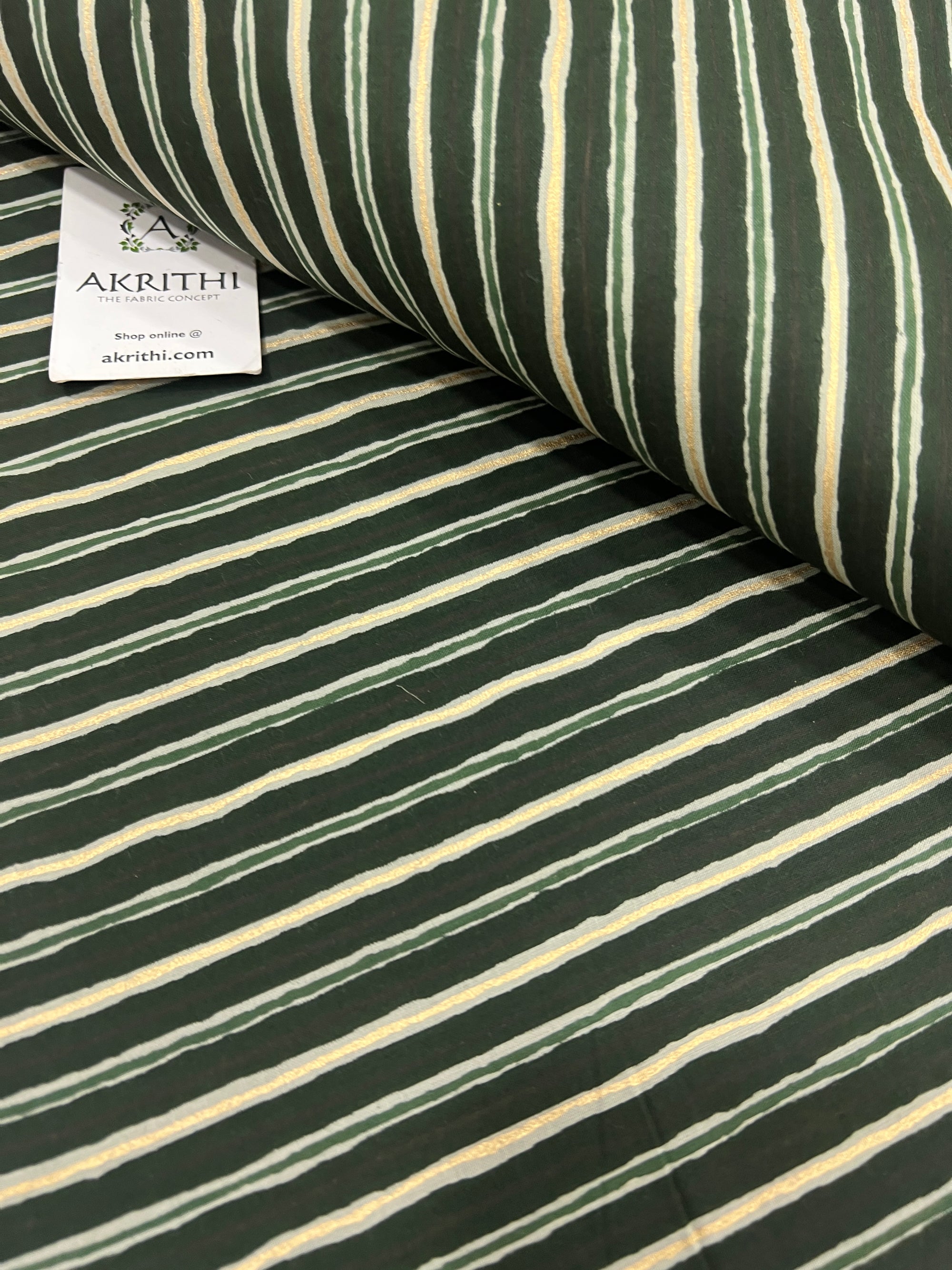 Printed pure cotton fabric