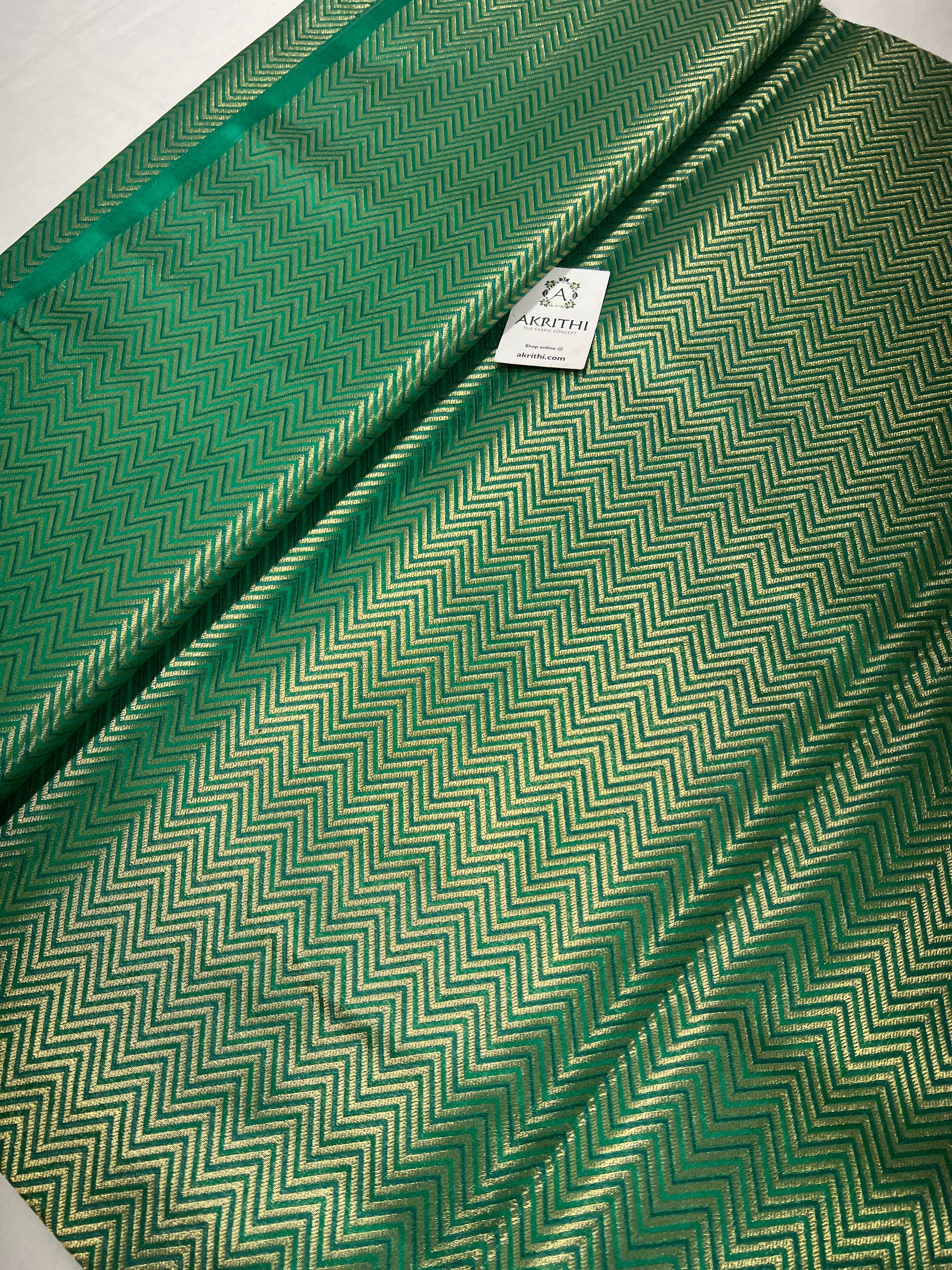 Pure Banarasi brocade fabric