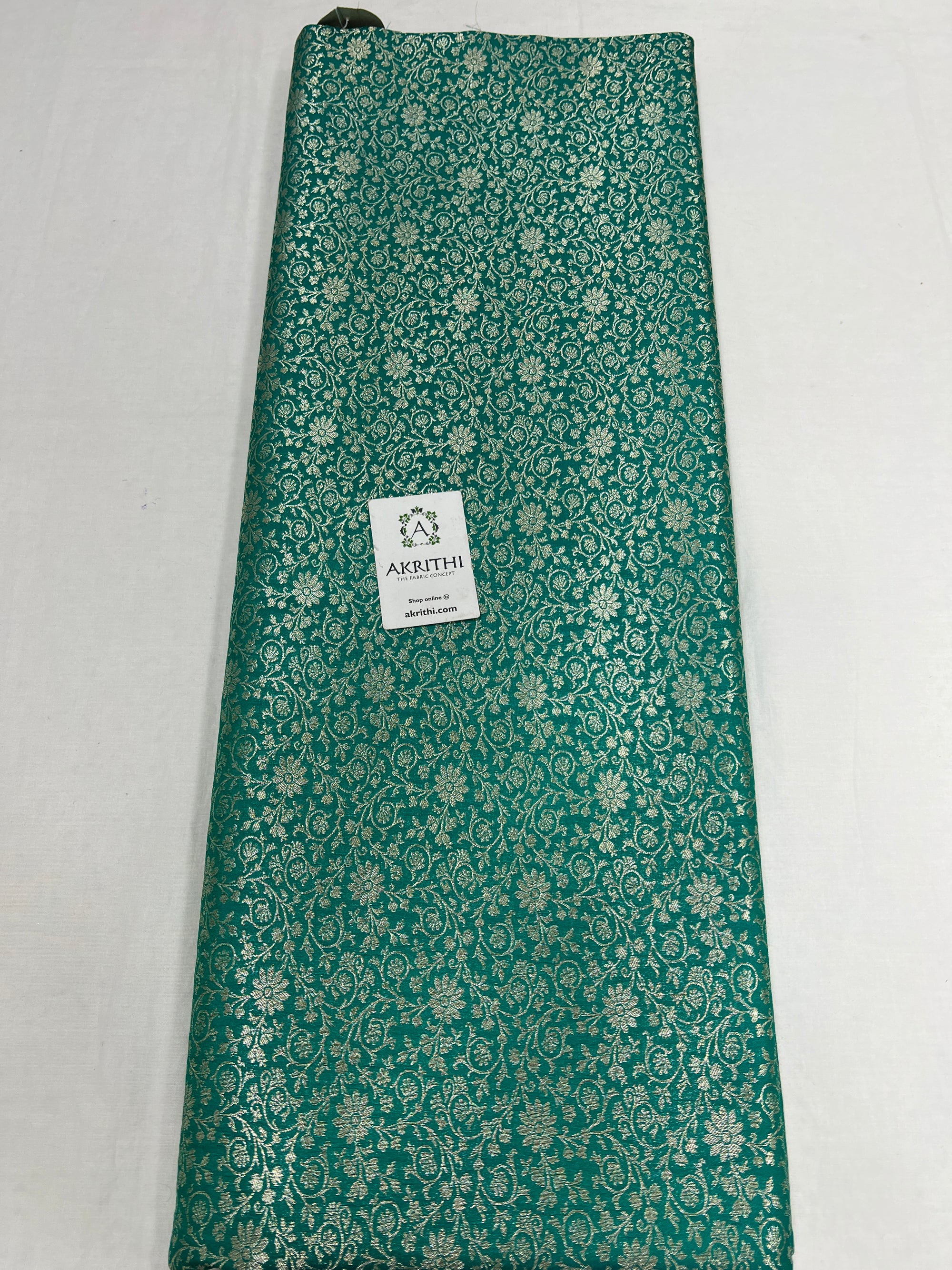 Pure Banarasi brocade fabric