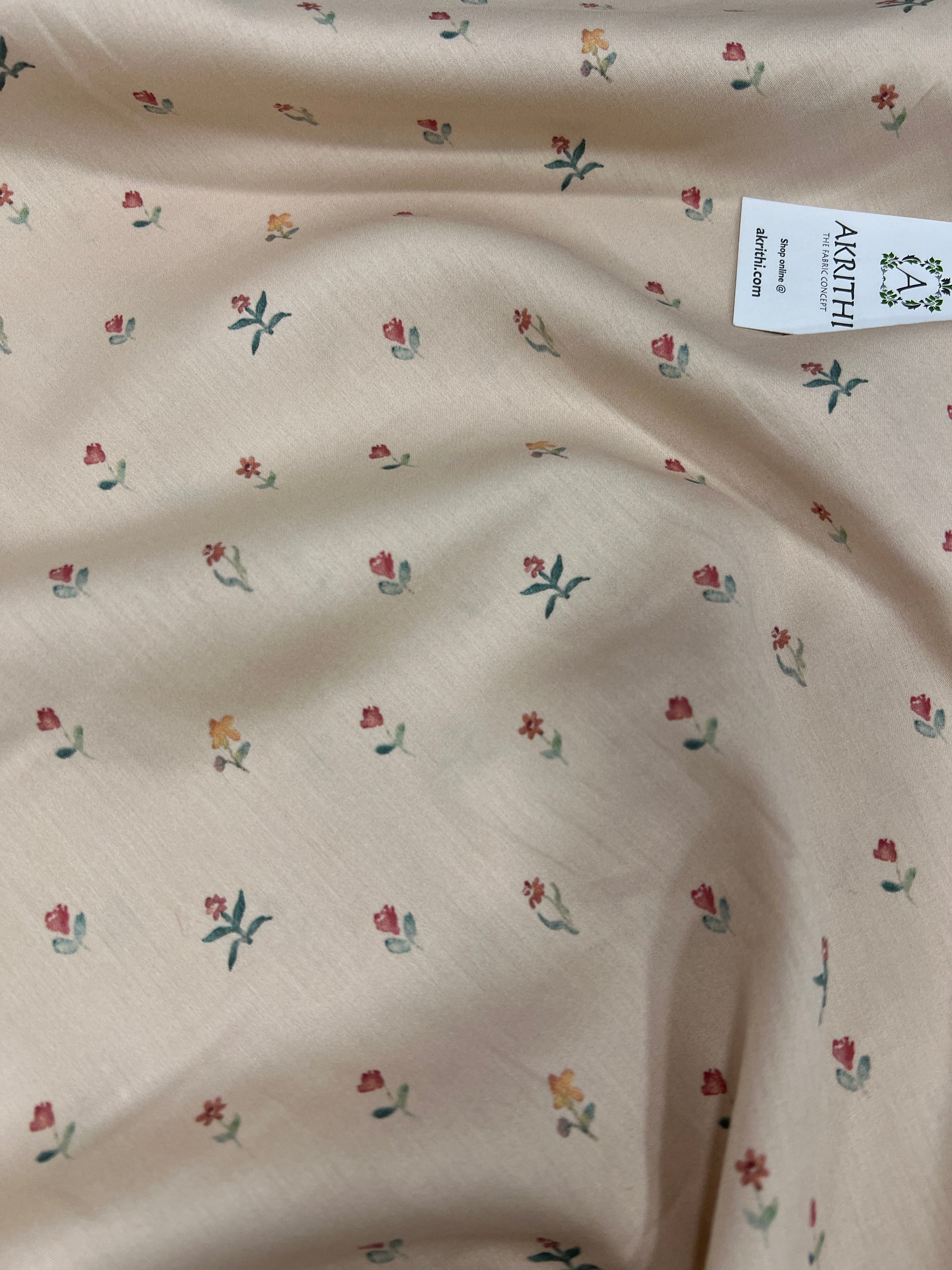 Digital Printed glazed pure cotton fabric