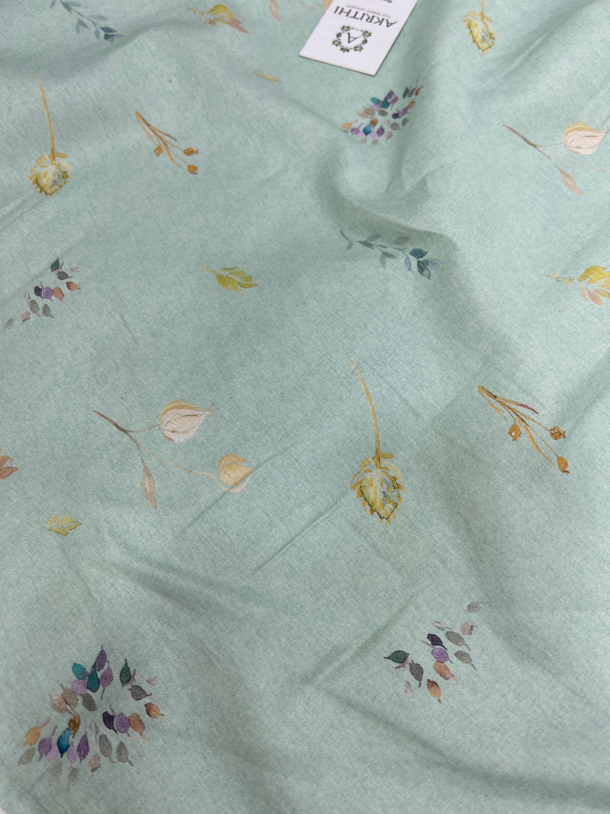 Digital Printed glazed pure cotton fabric