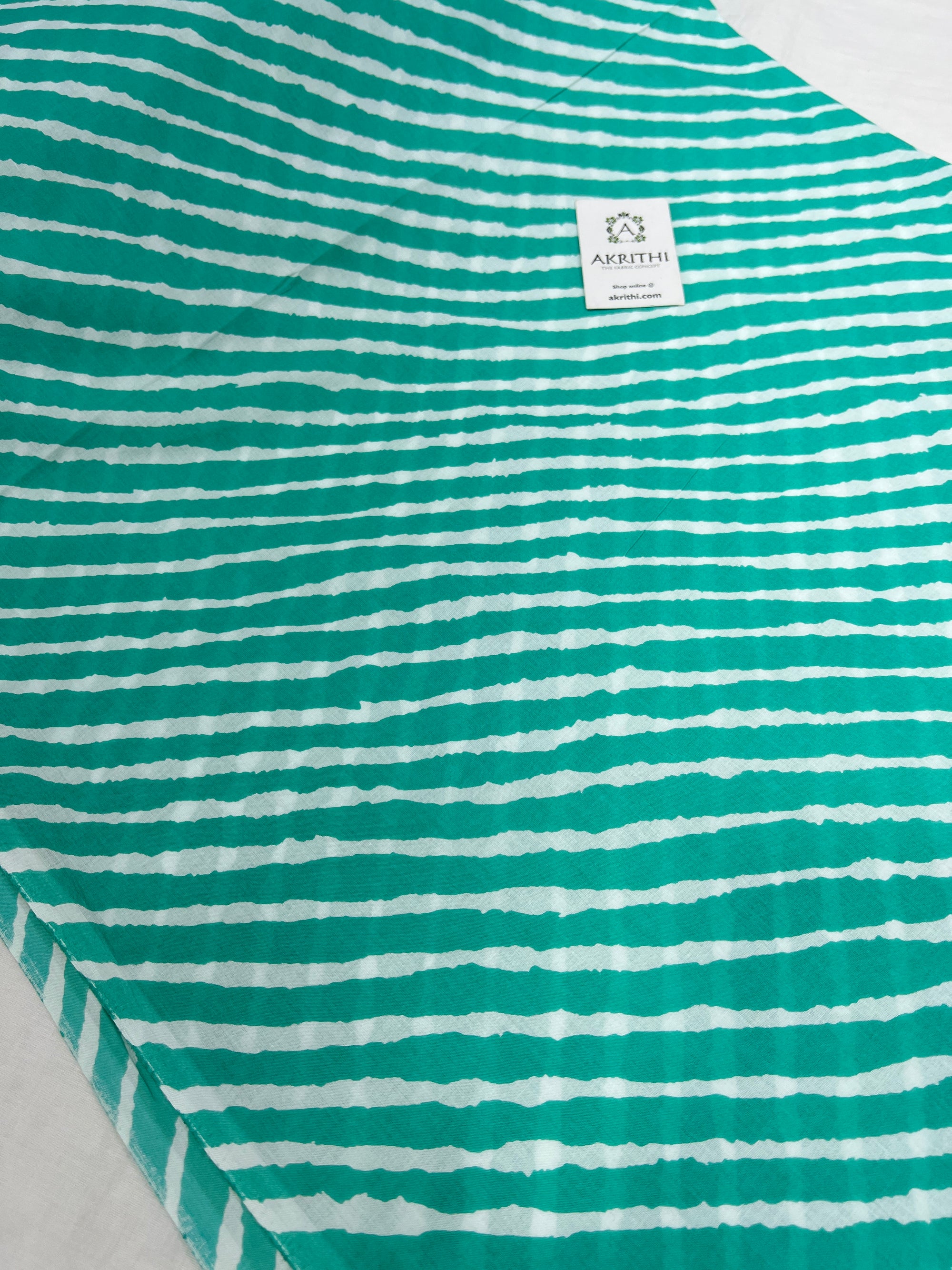Leheriya Printed pure cotton fabric