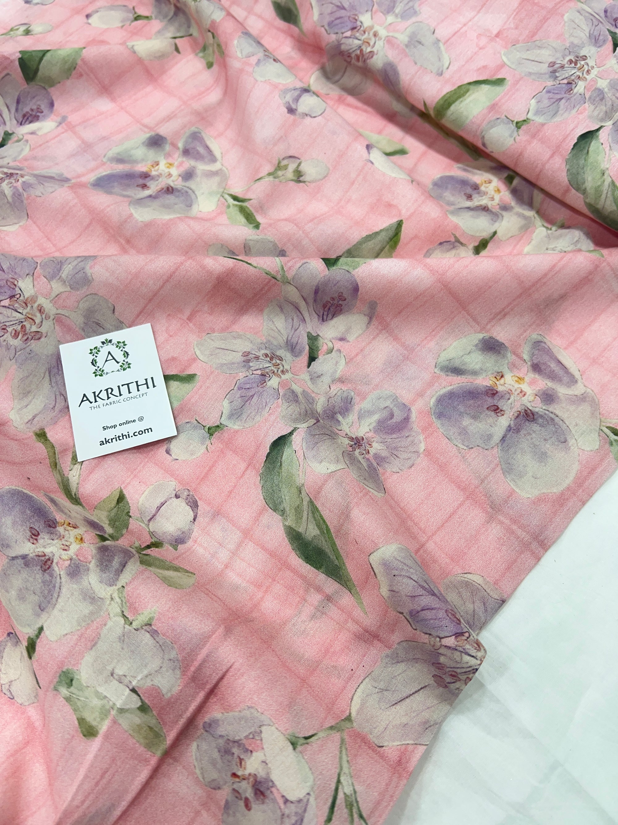 Digital Printed pure cotton fabric