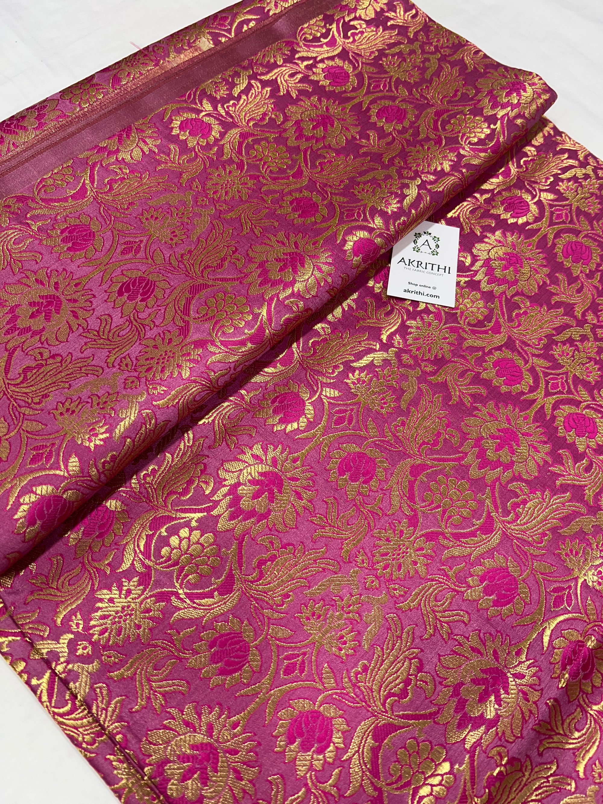 Banarasi brocade fabric