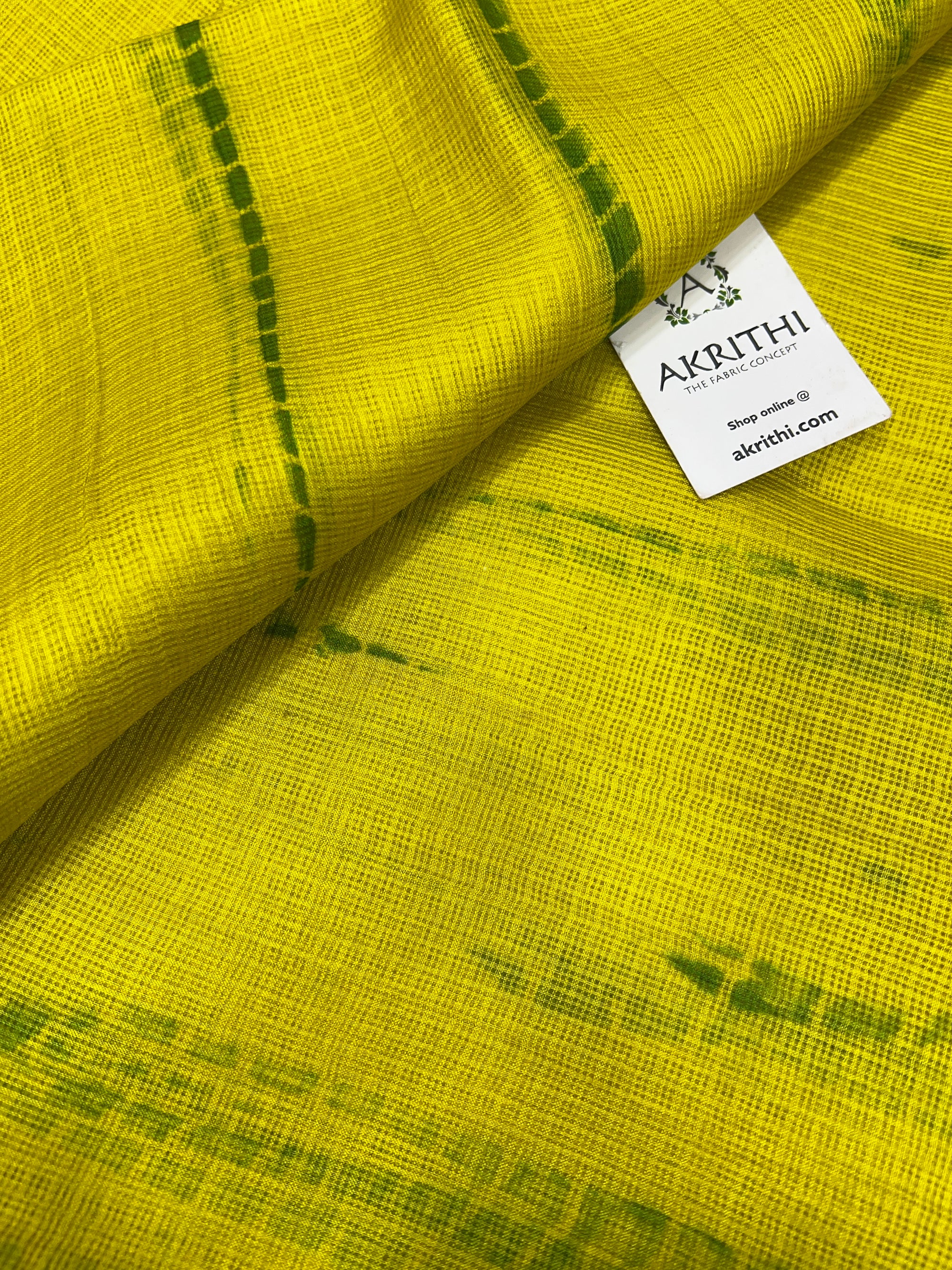 Tie and dye pure kota silk saree