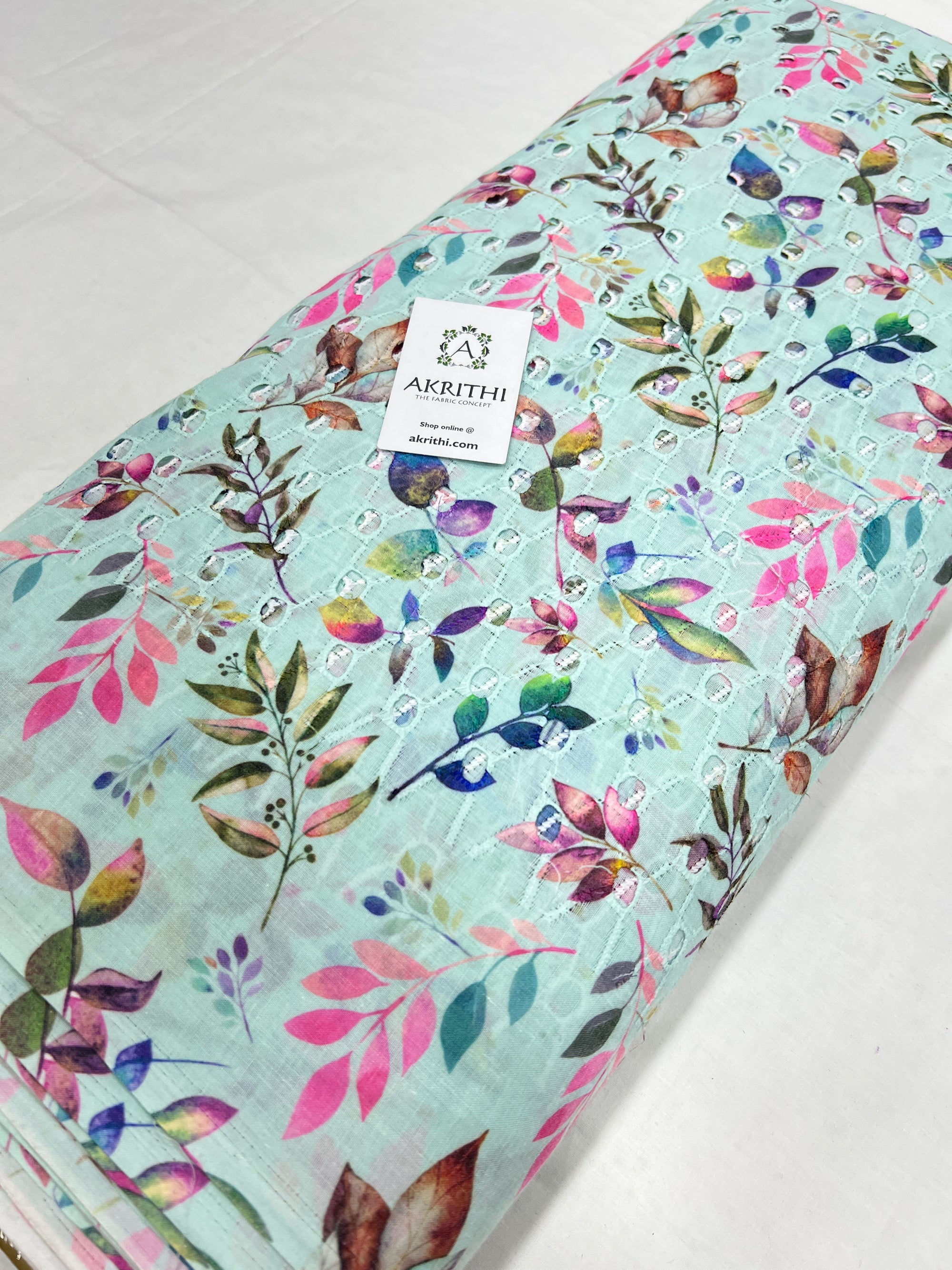 Printed Hakoba cotton fabric