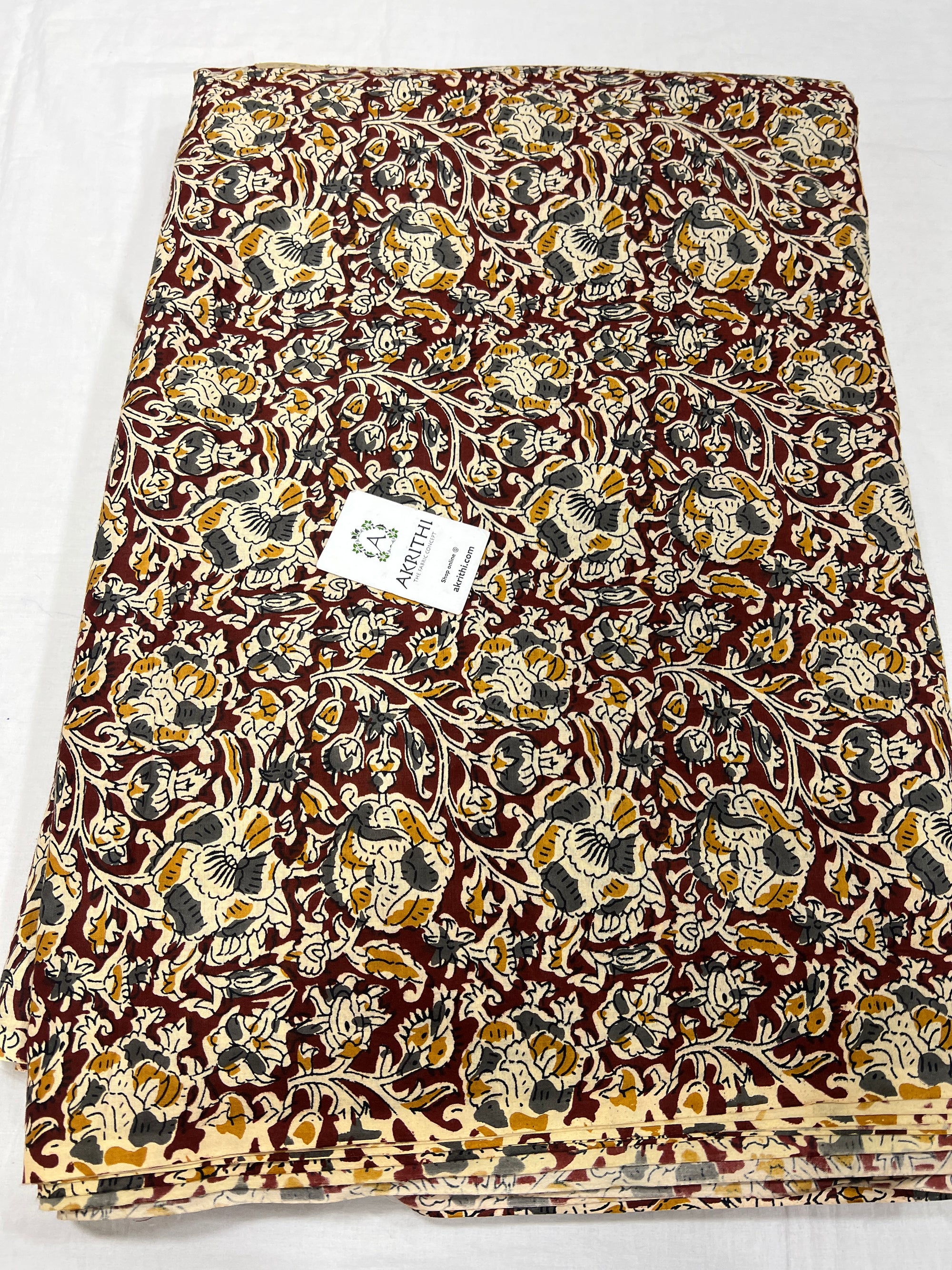 Printed pure cotton fabric