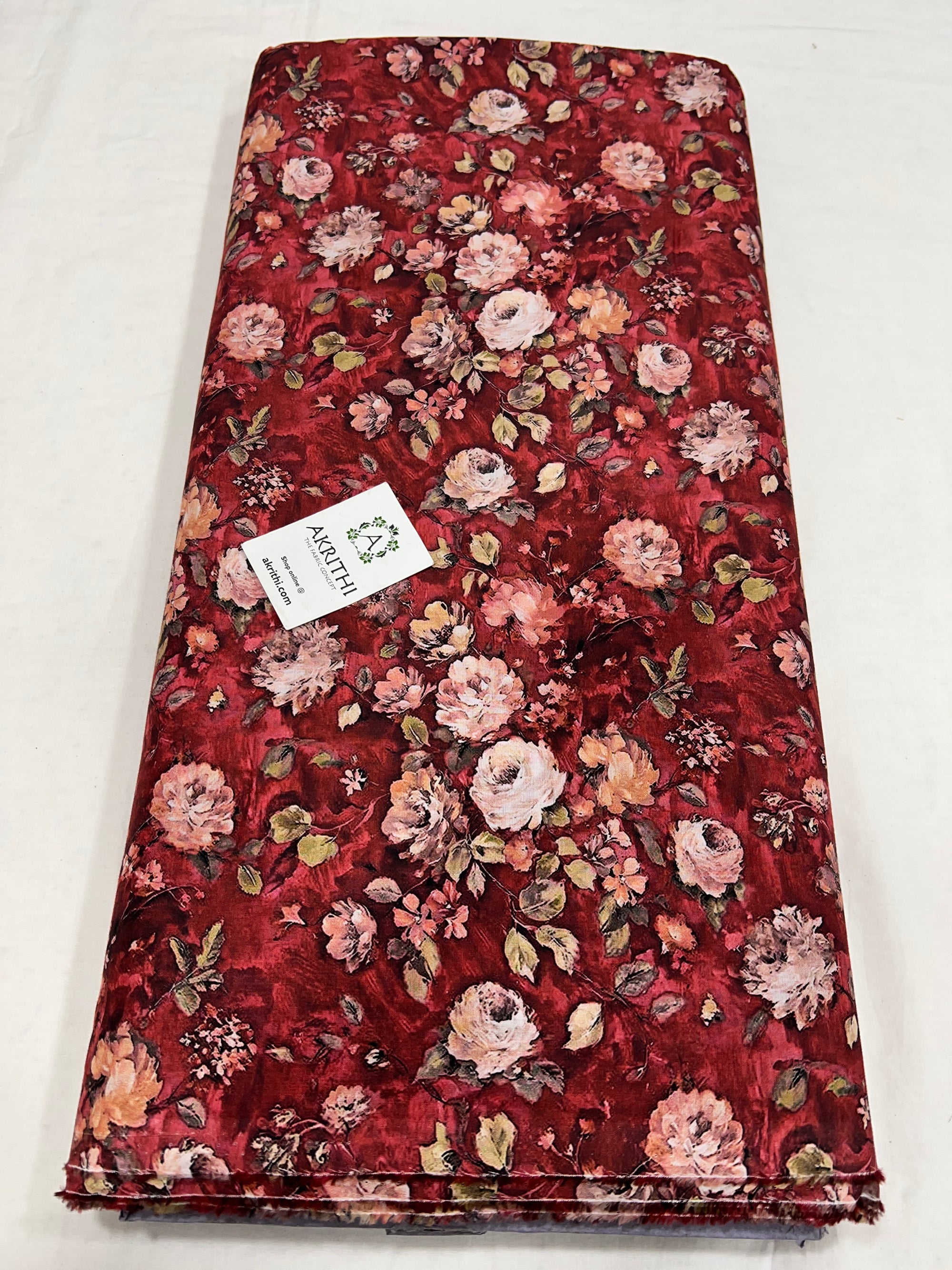 Digital Printed pure cotton fabric
