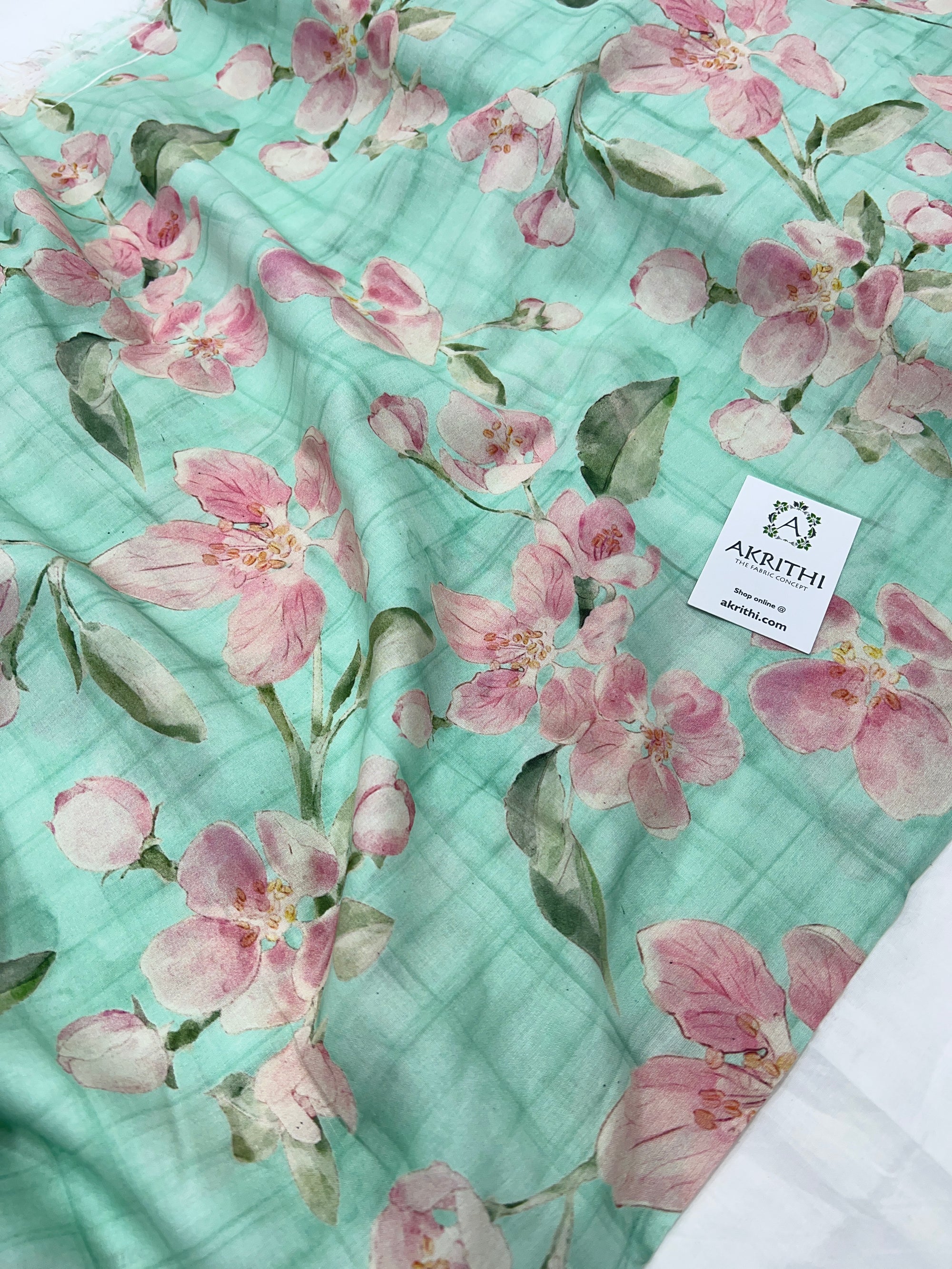 Digital Printed pure cotton fabric
