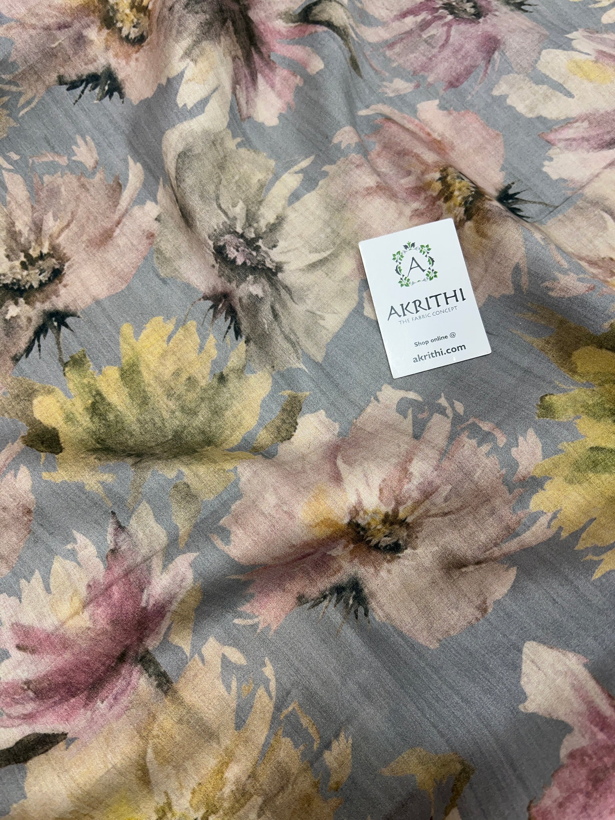 Digital Printed pure cotton fabric