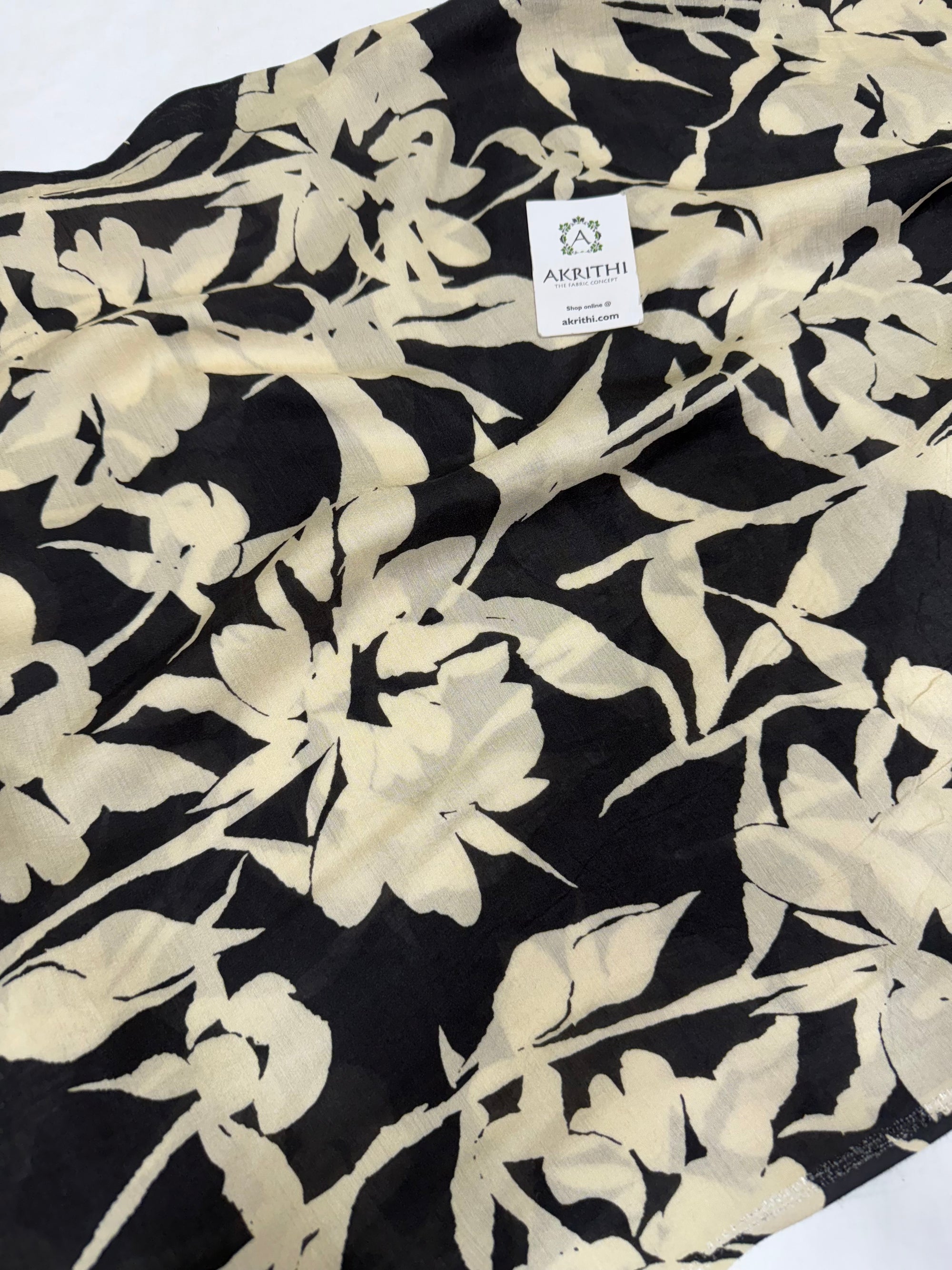 Printed pure muslin fabric 40 CM CUT