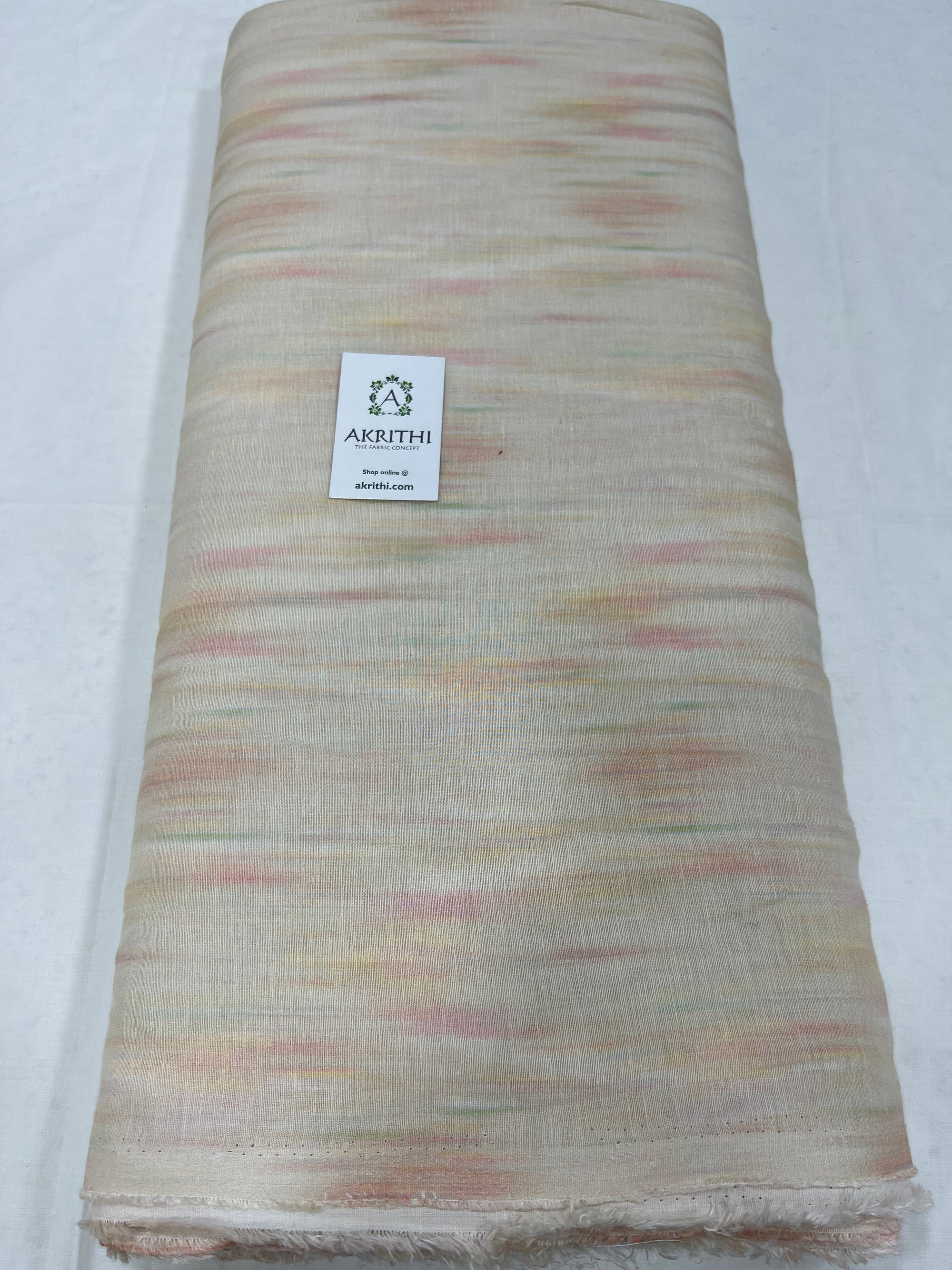 Digital Printed pure linen fabric