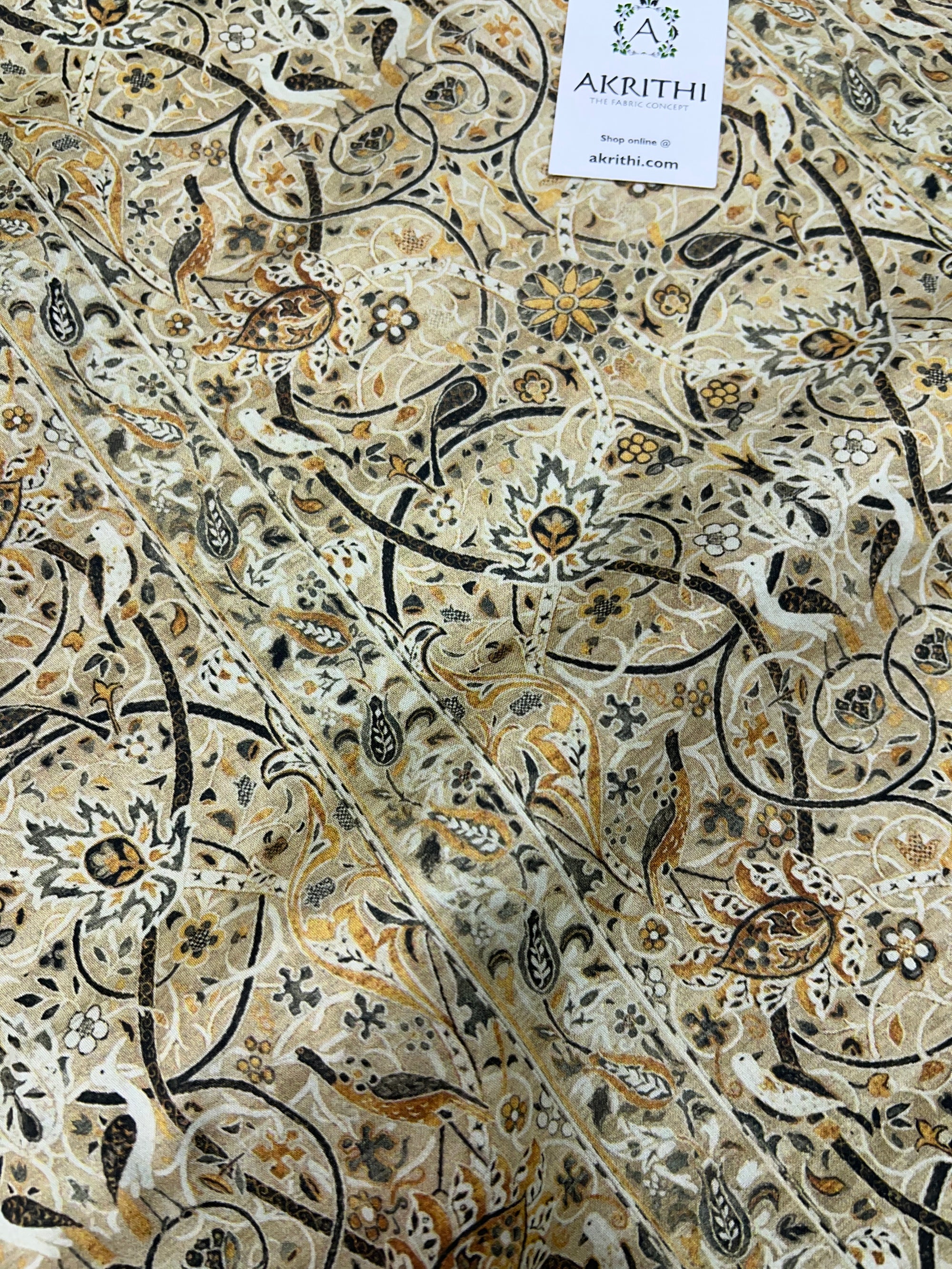 Digital Printed glazed pure cotton fabric