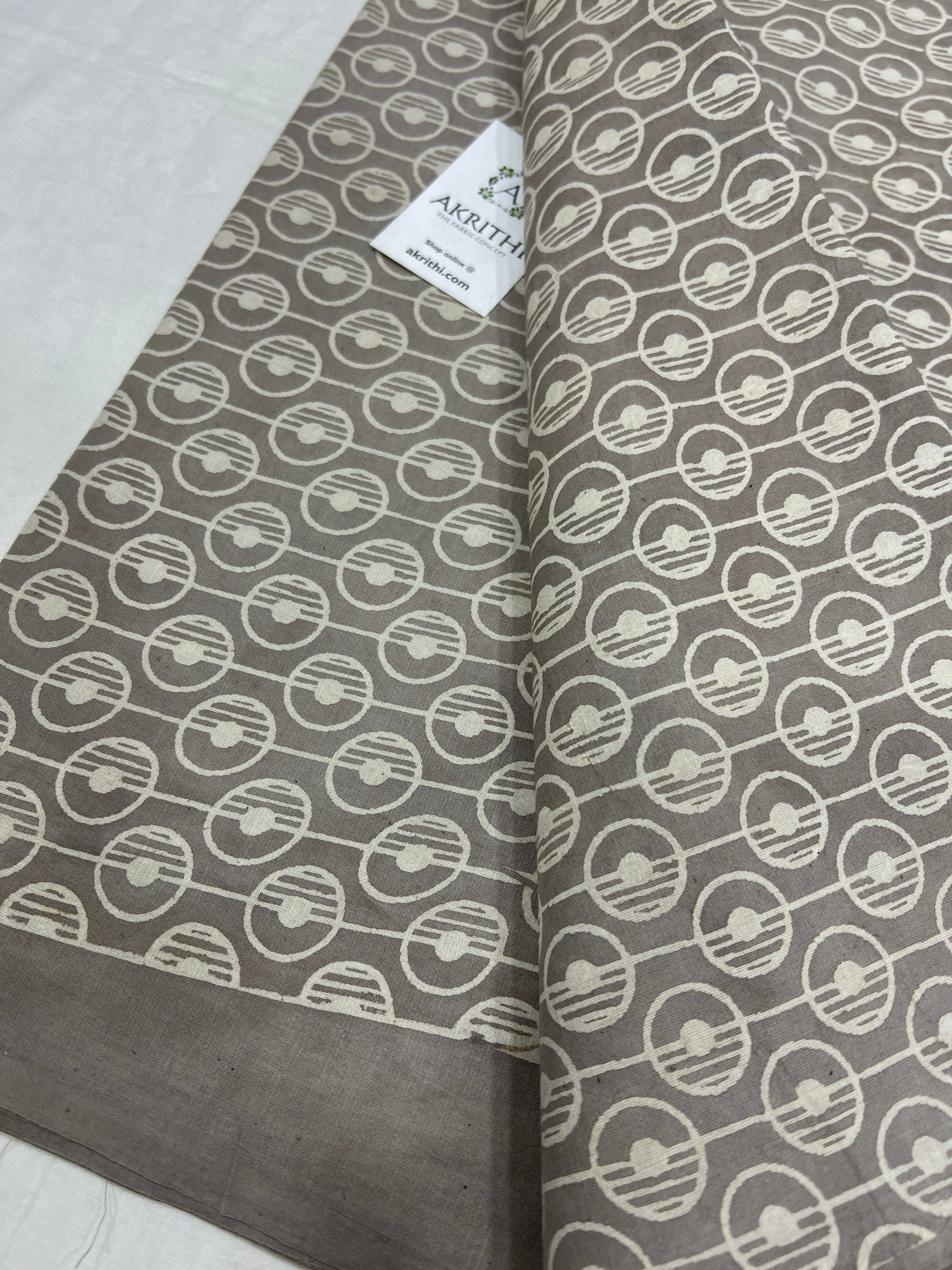 Dabu Printed pure cotton fabric