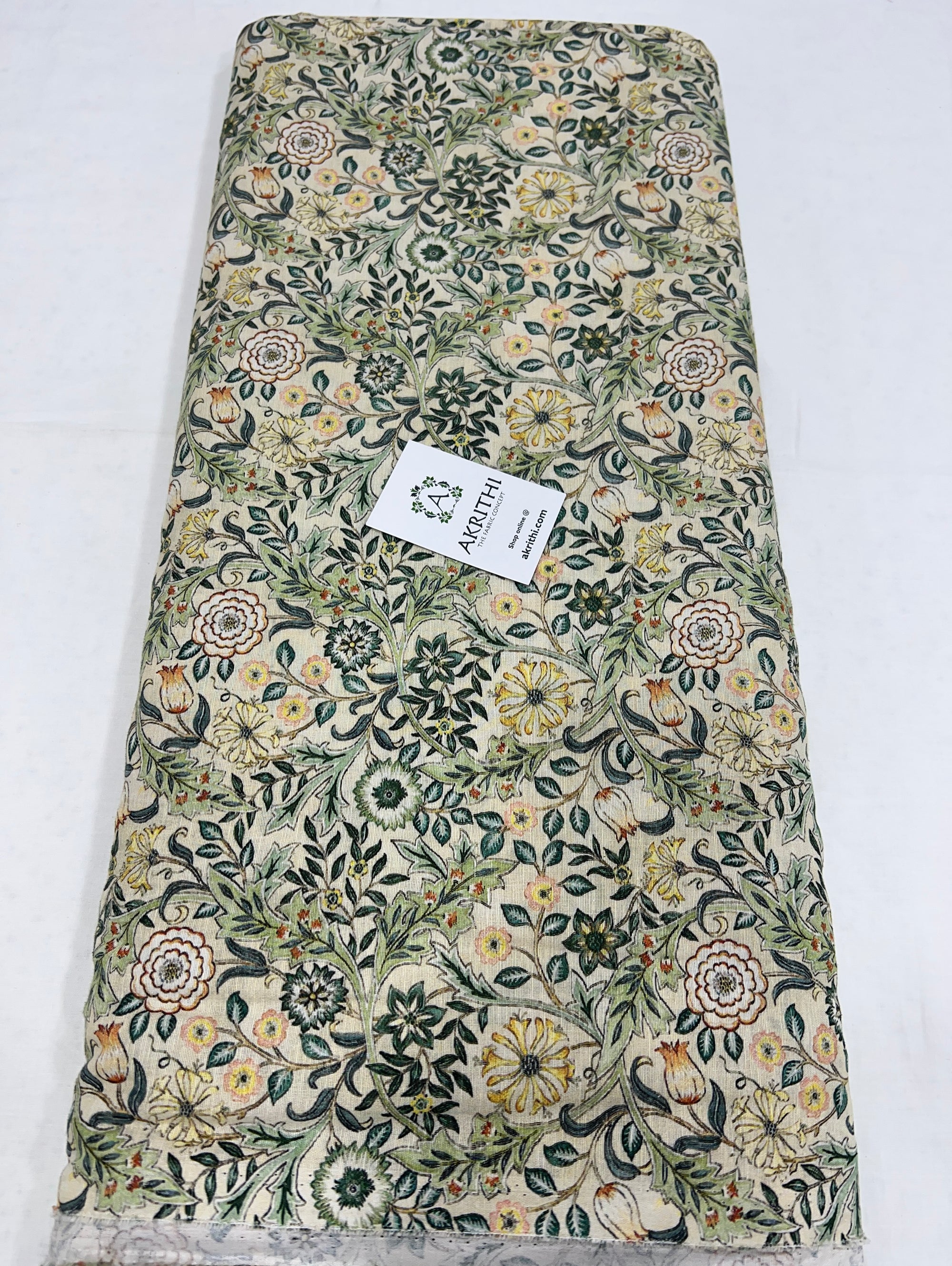 Digital Printed pure linen fabric