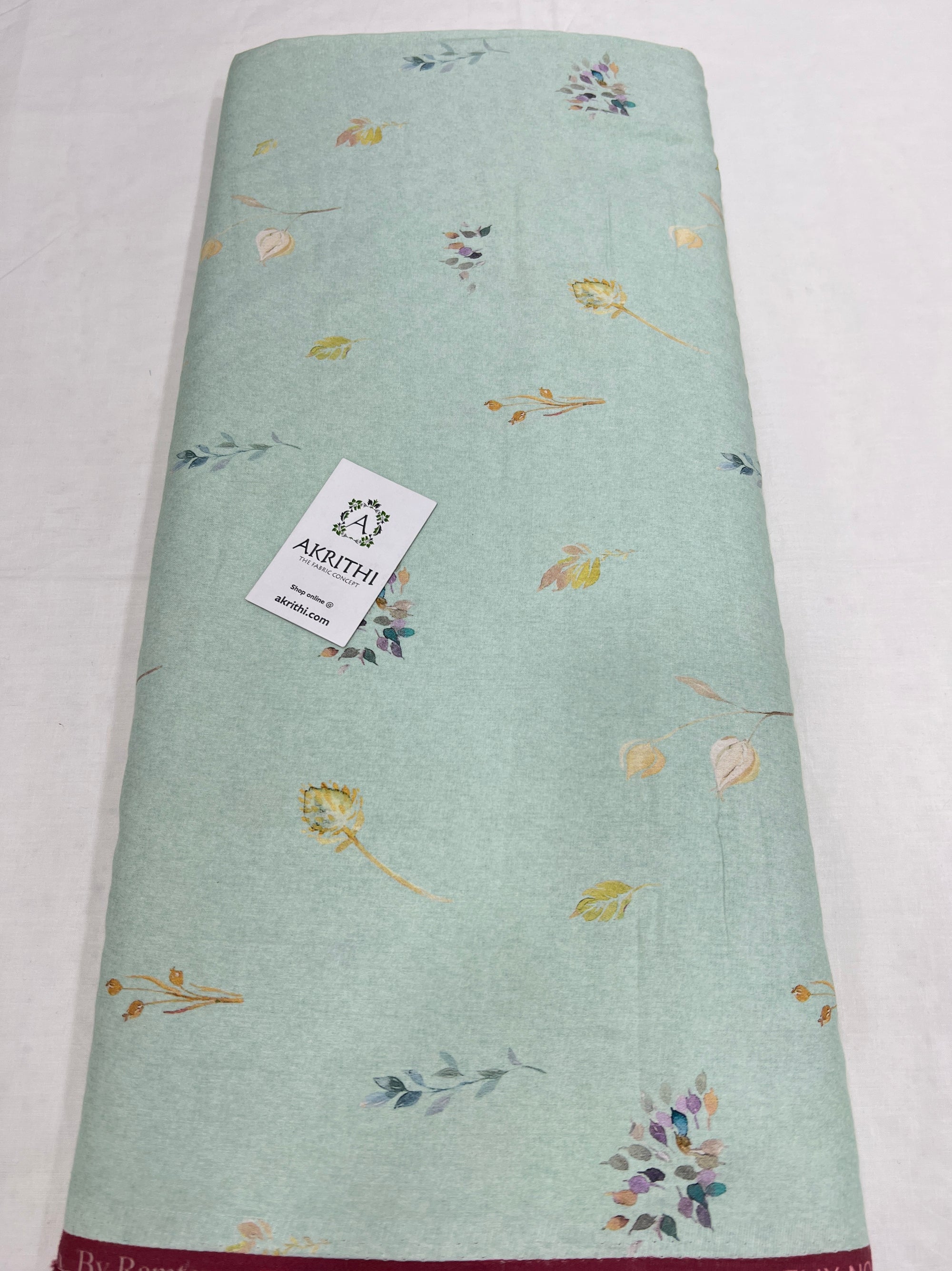 Digital Printed glazed pure cotton fabric