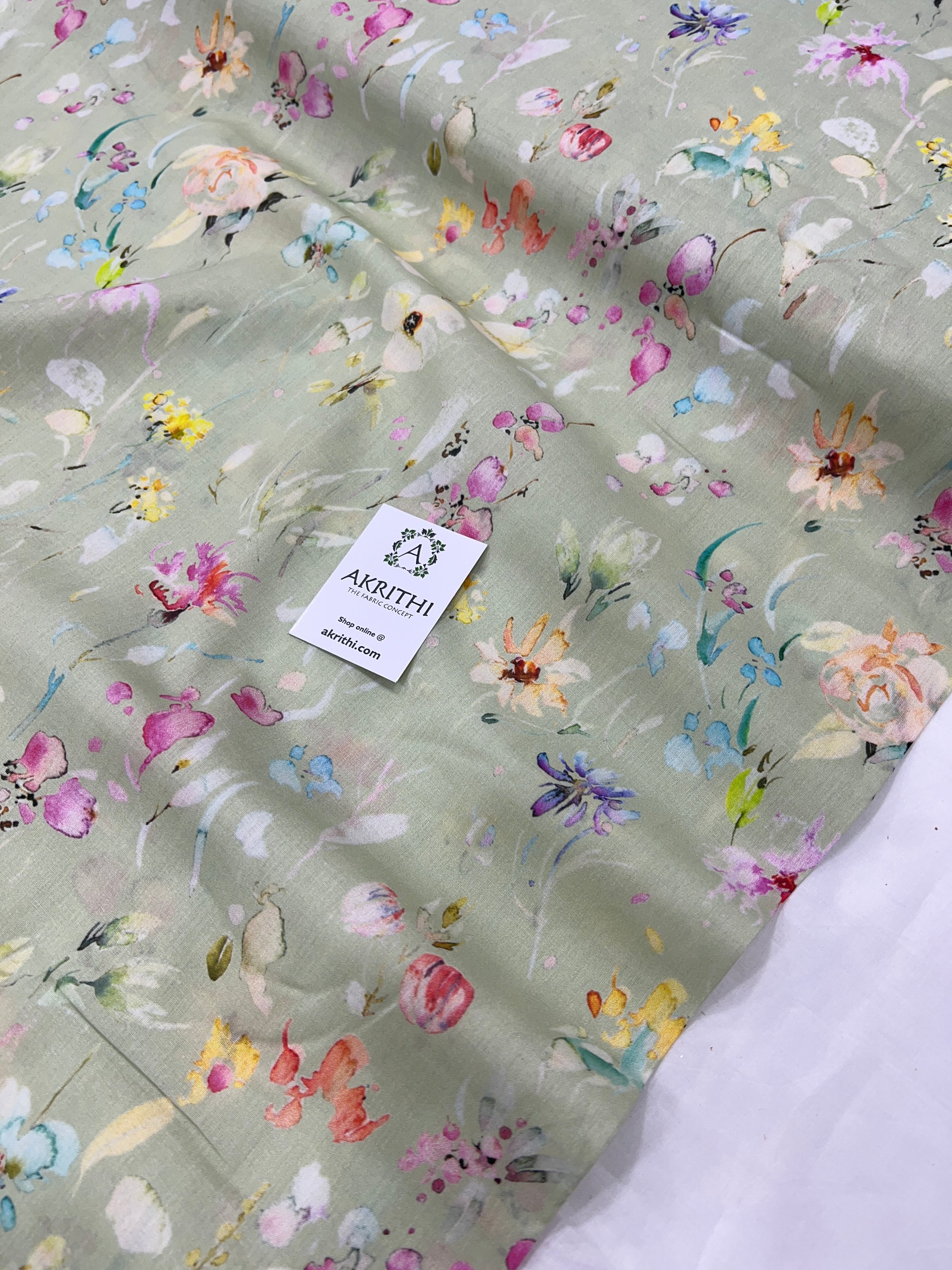 Digital Printed pure cotton fabric