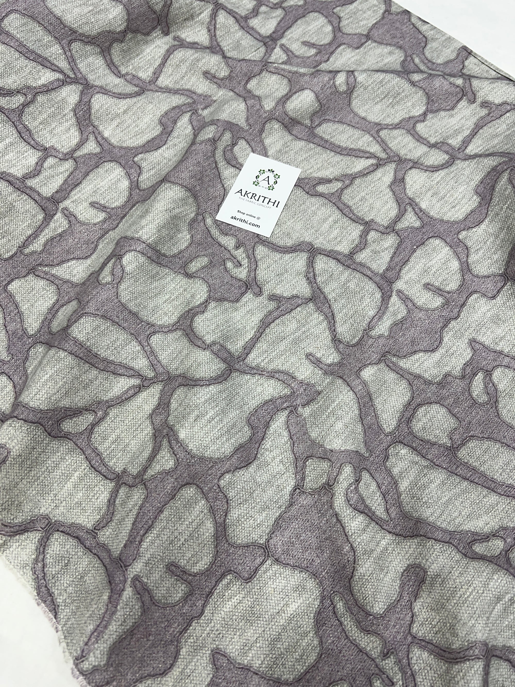 Digital Printed pure linen fabric