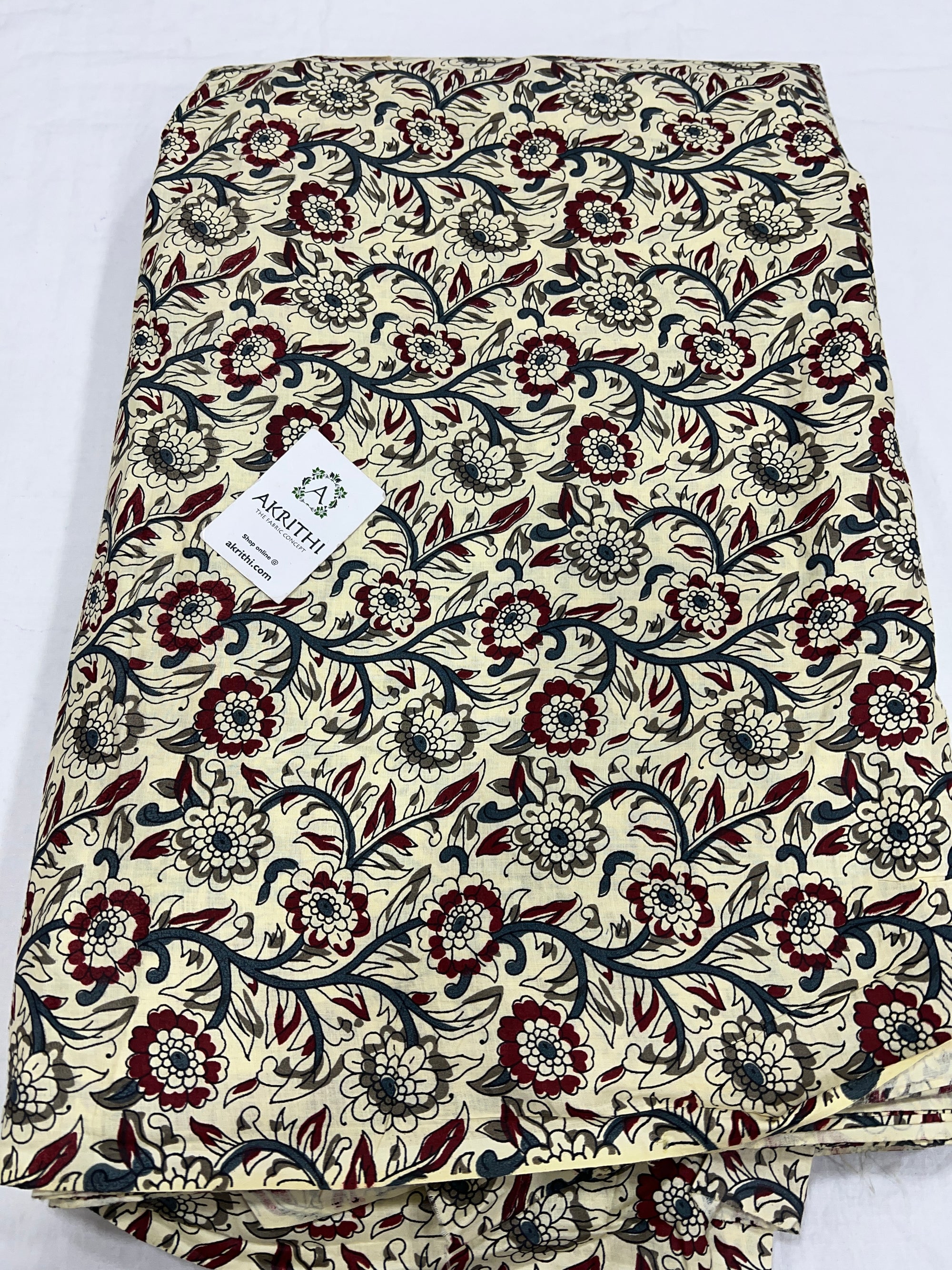 Printed pure cotton fabric