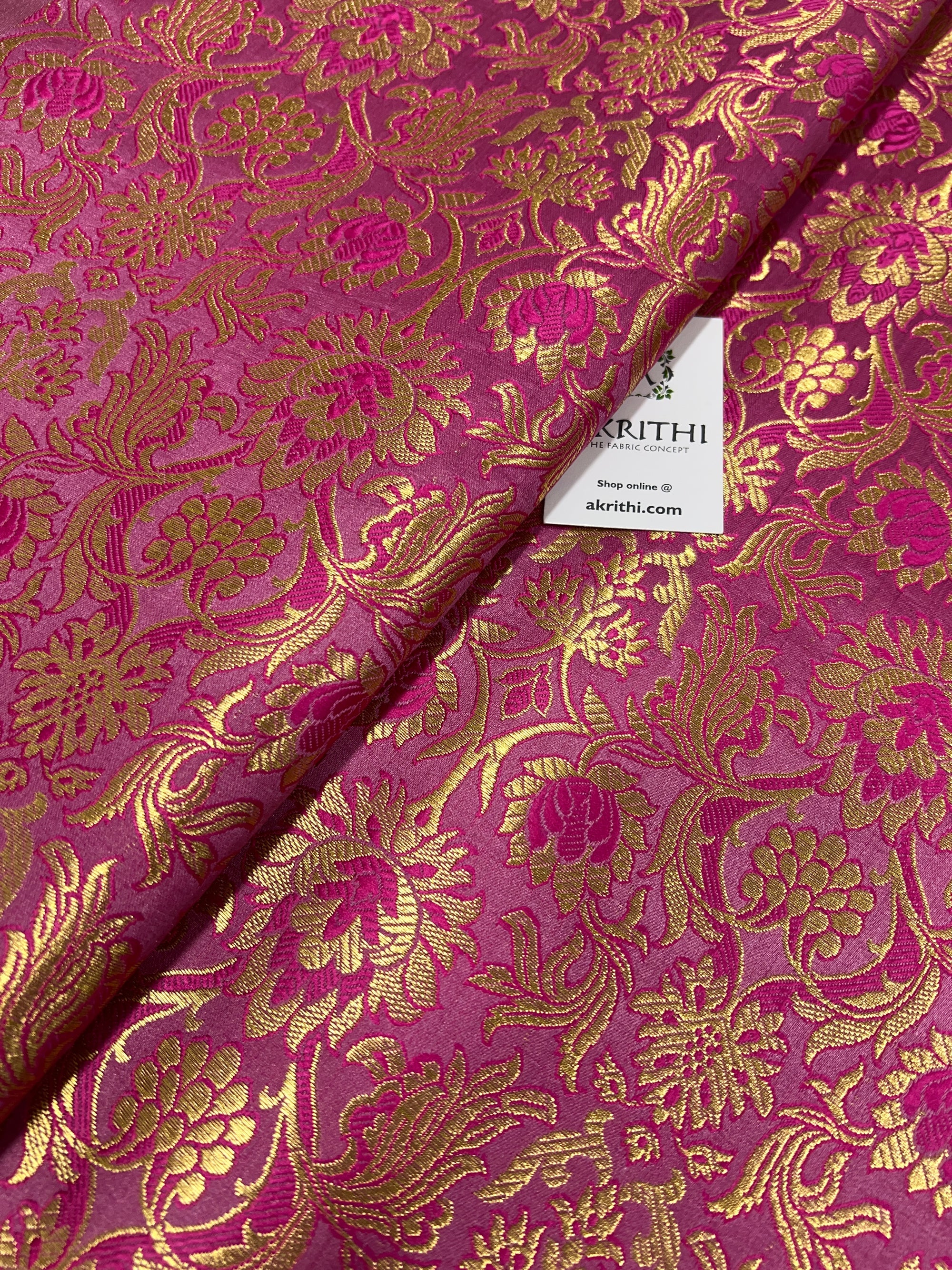Banarasi brocade fabric