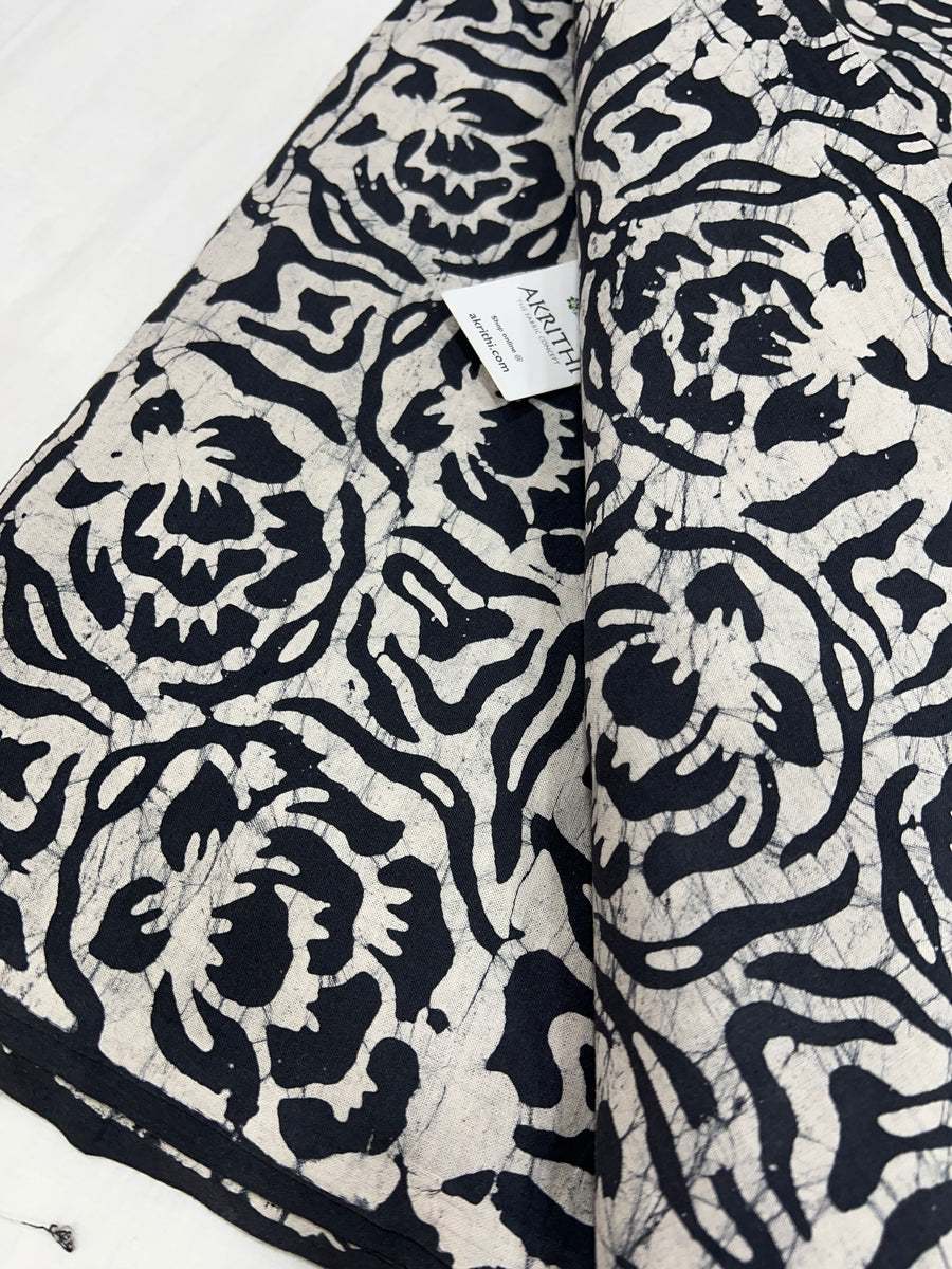 Batik Printed pure cotton fabric