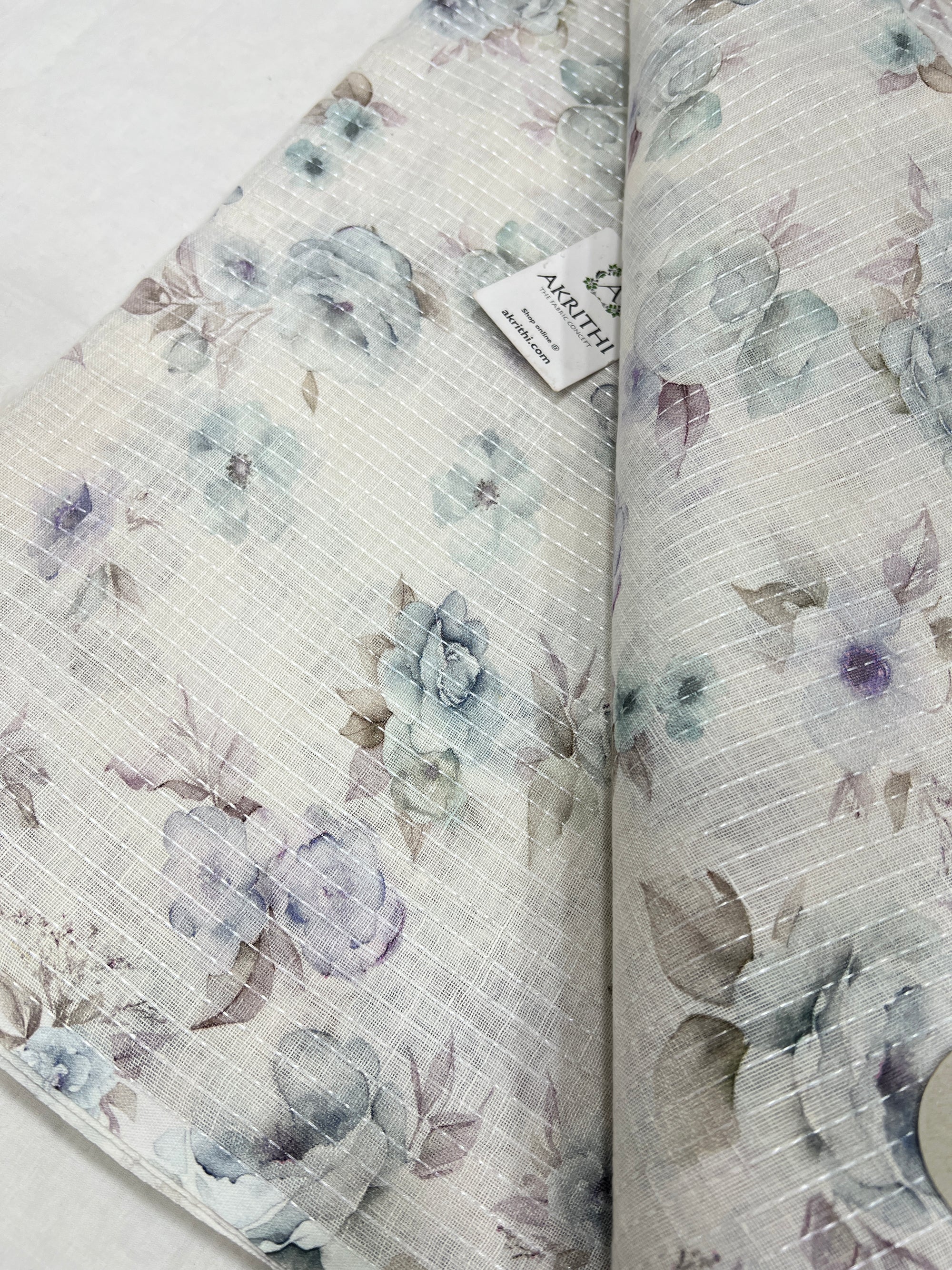 Digital Printed pure linen fabric