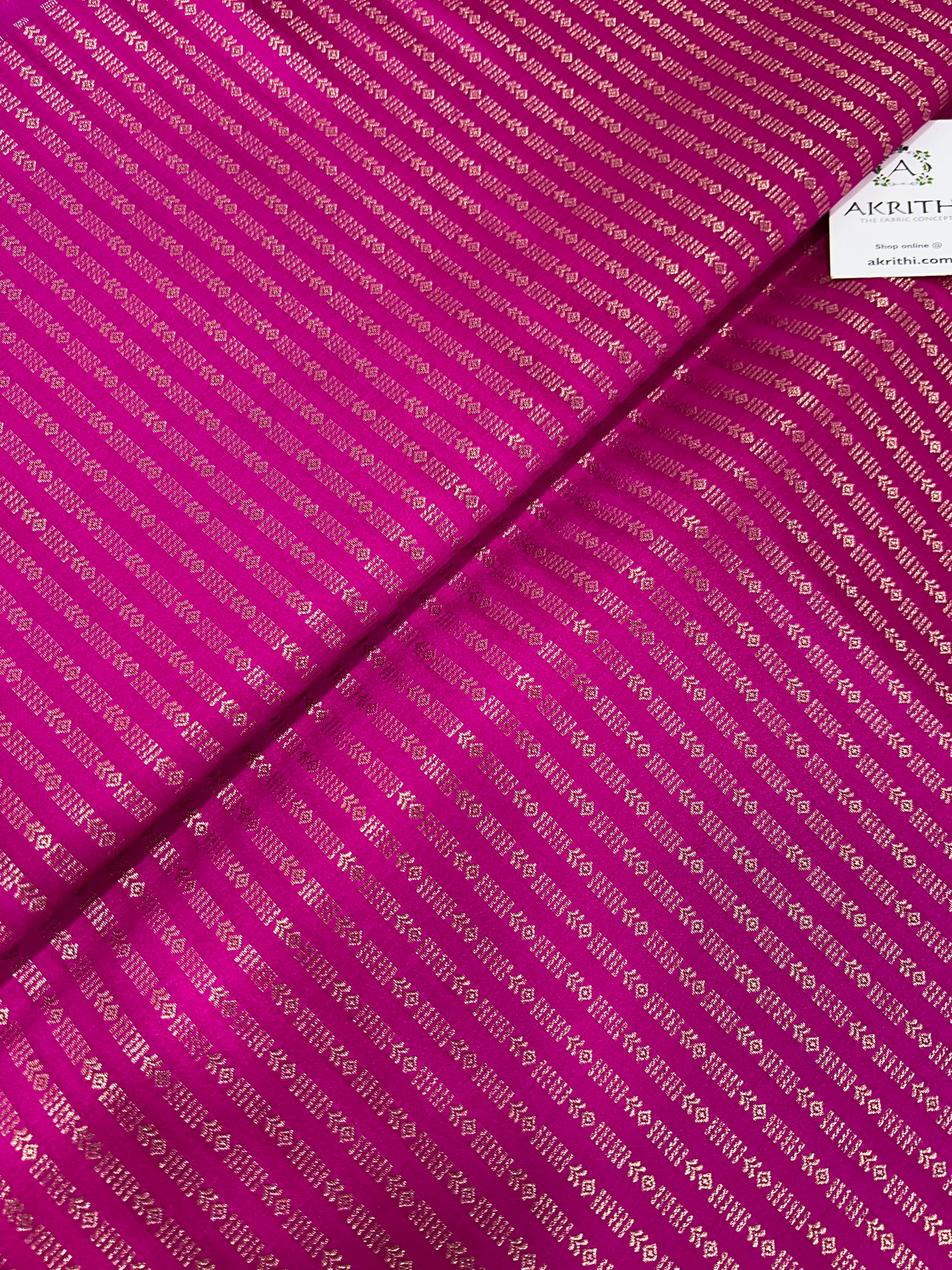 Pure Banarasi brocade fabric