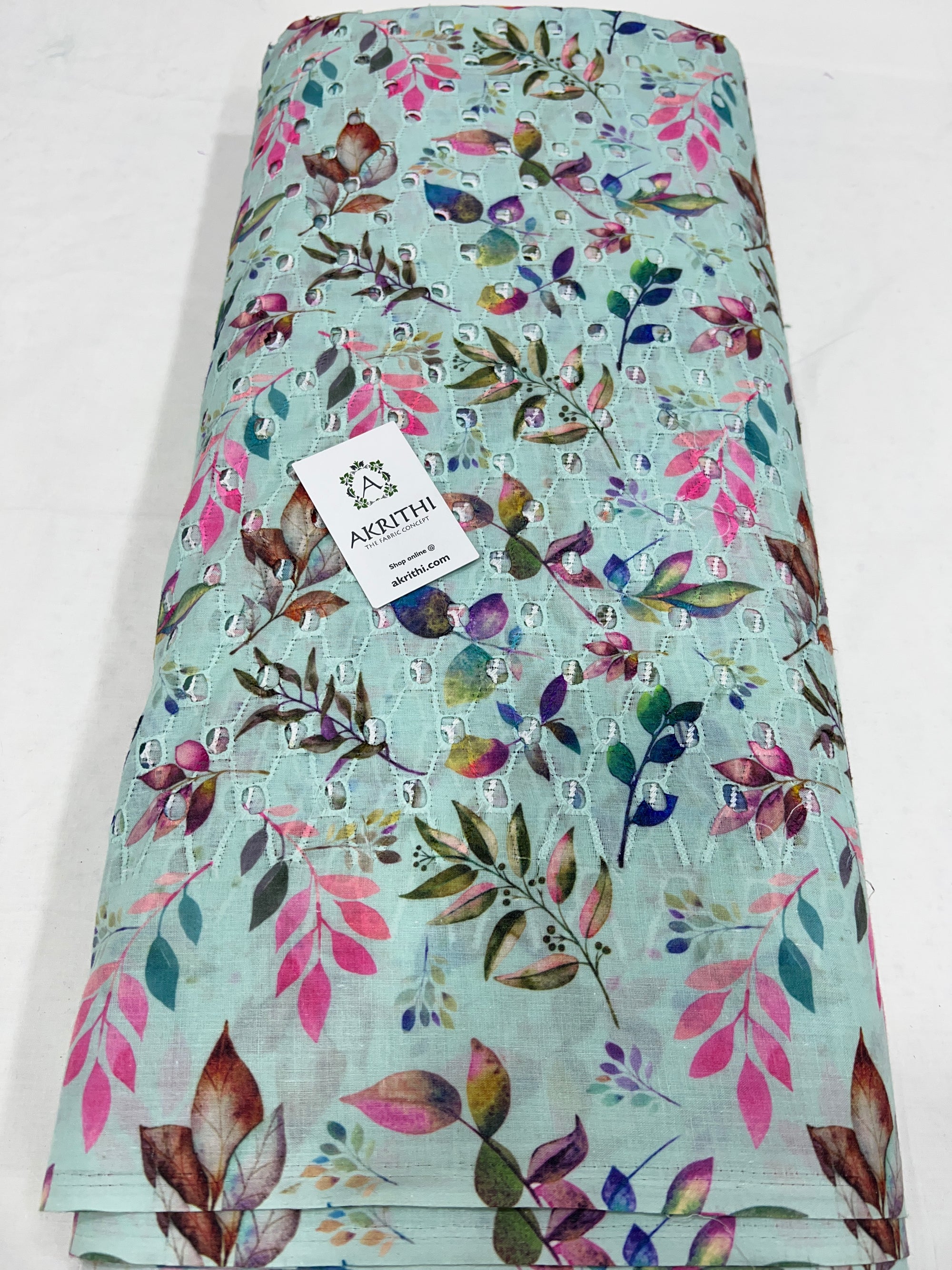 Printed Hakoba cotton fabric