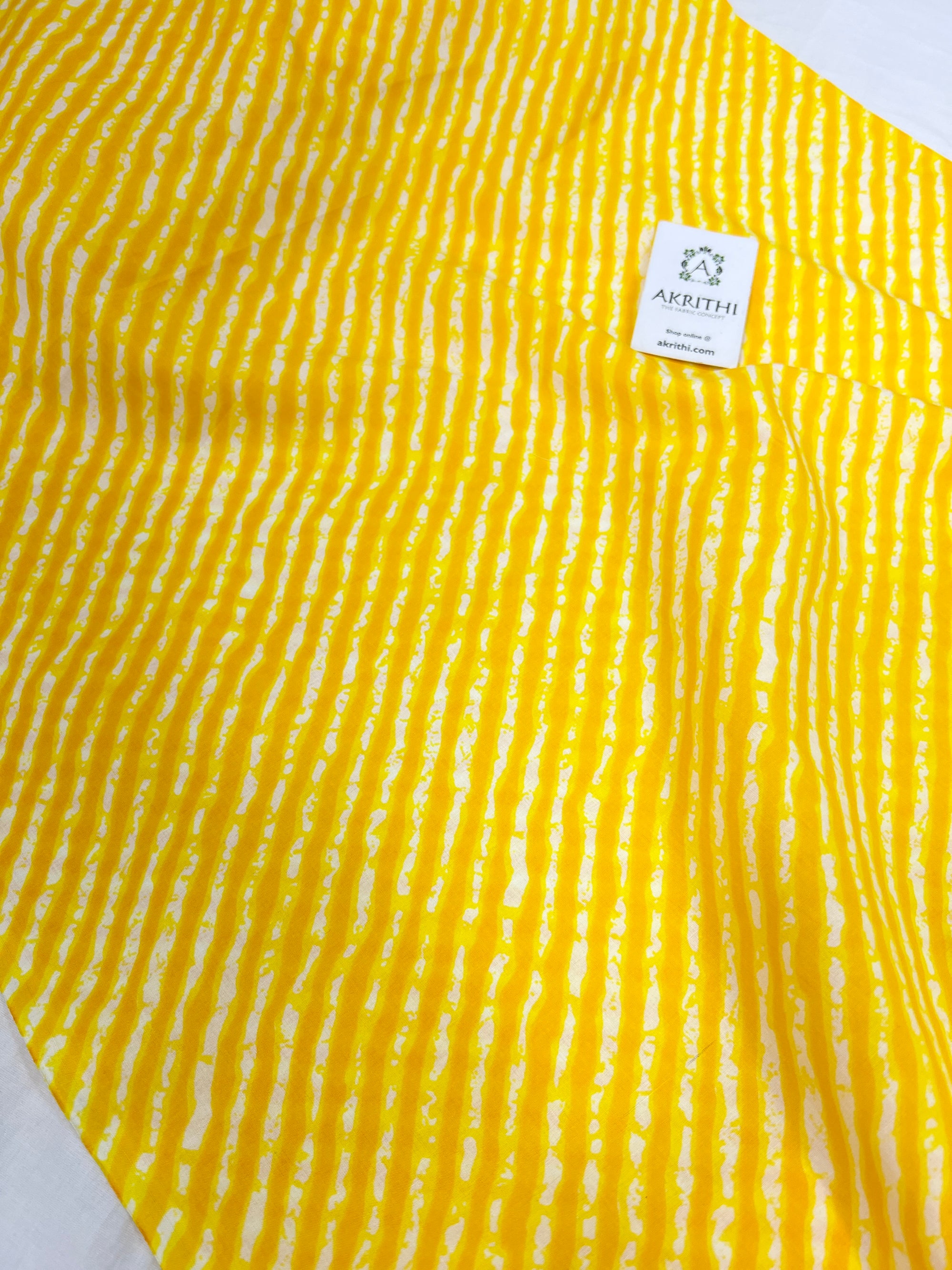 Leheriya Printed pure cotton fabric