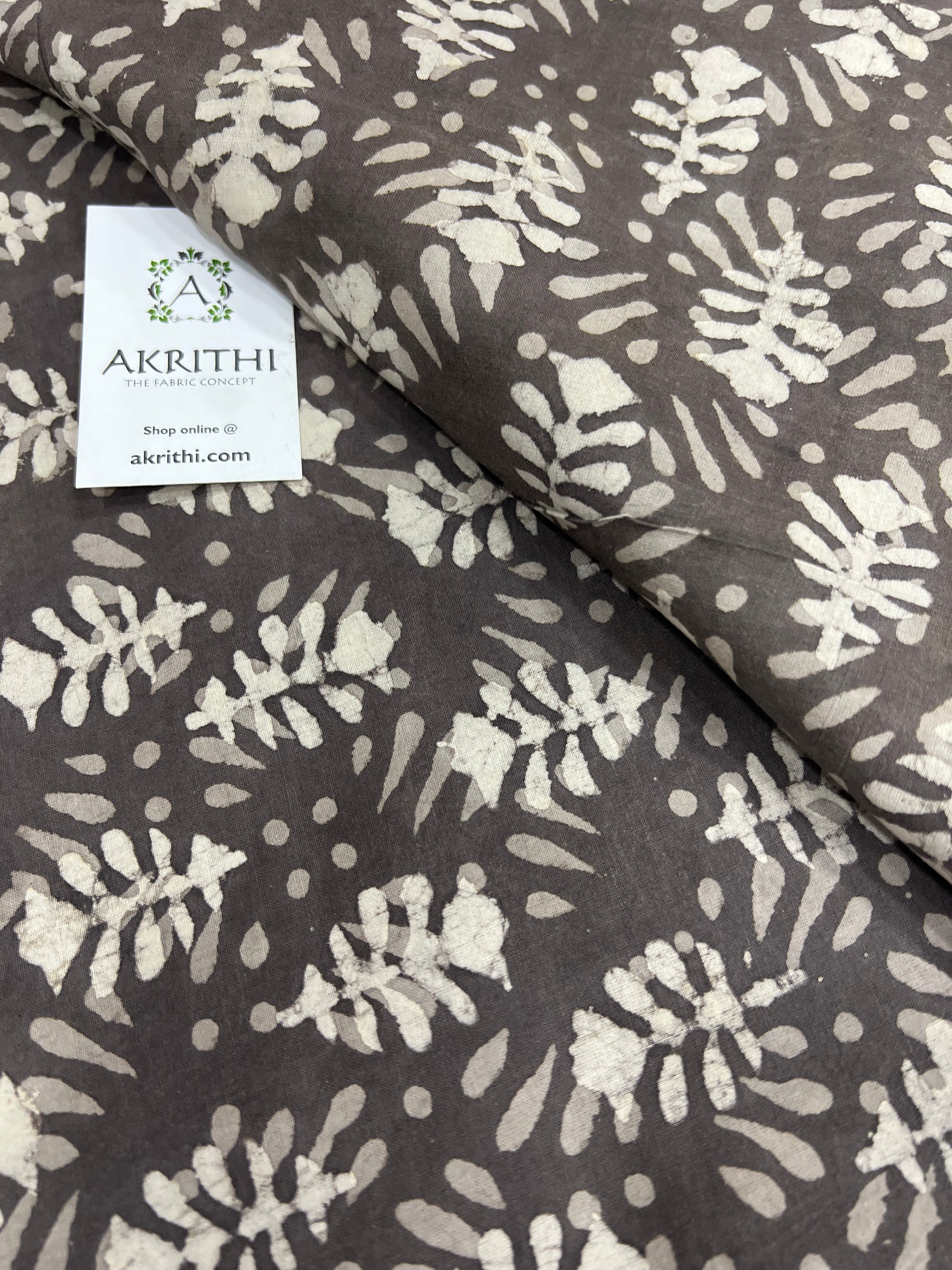 Dabu Printed pure cotton fabric