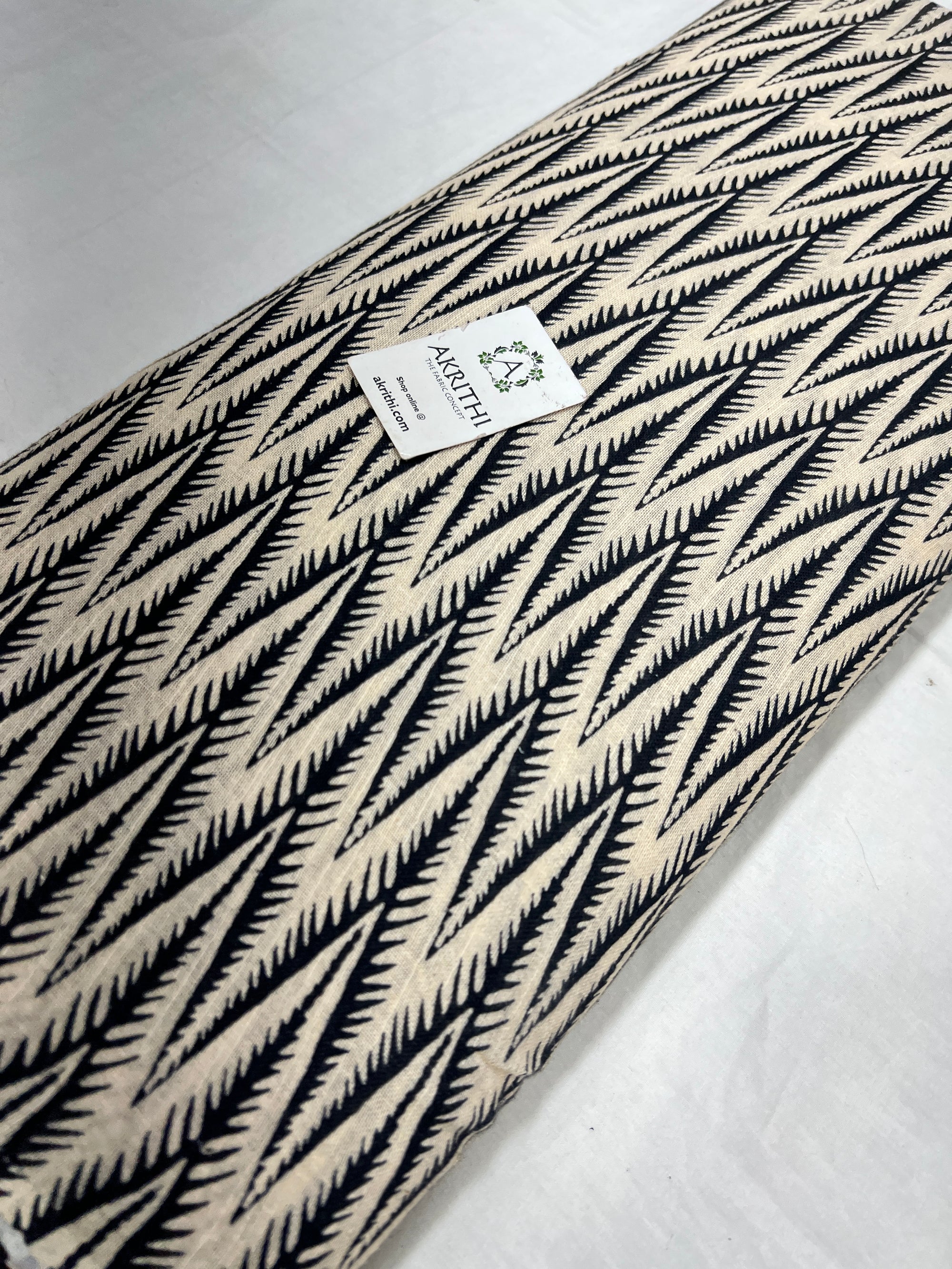 Digital Printed pure linen twill cotton fabric