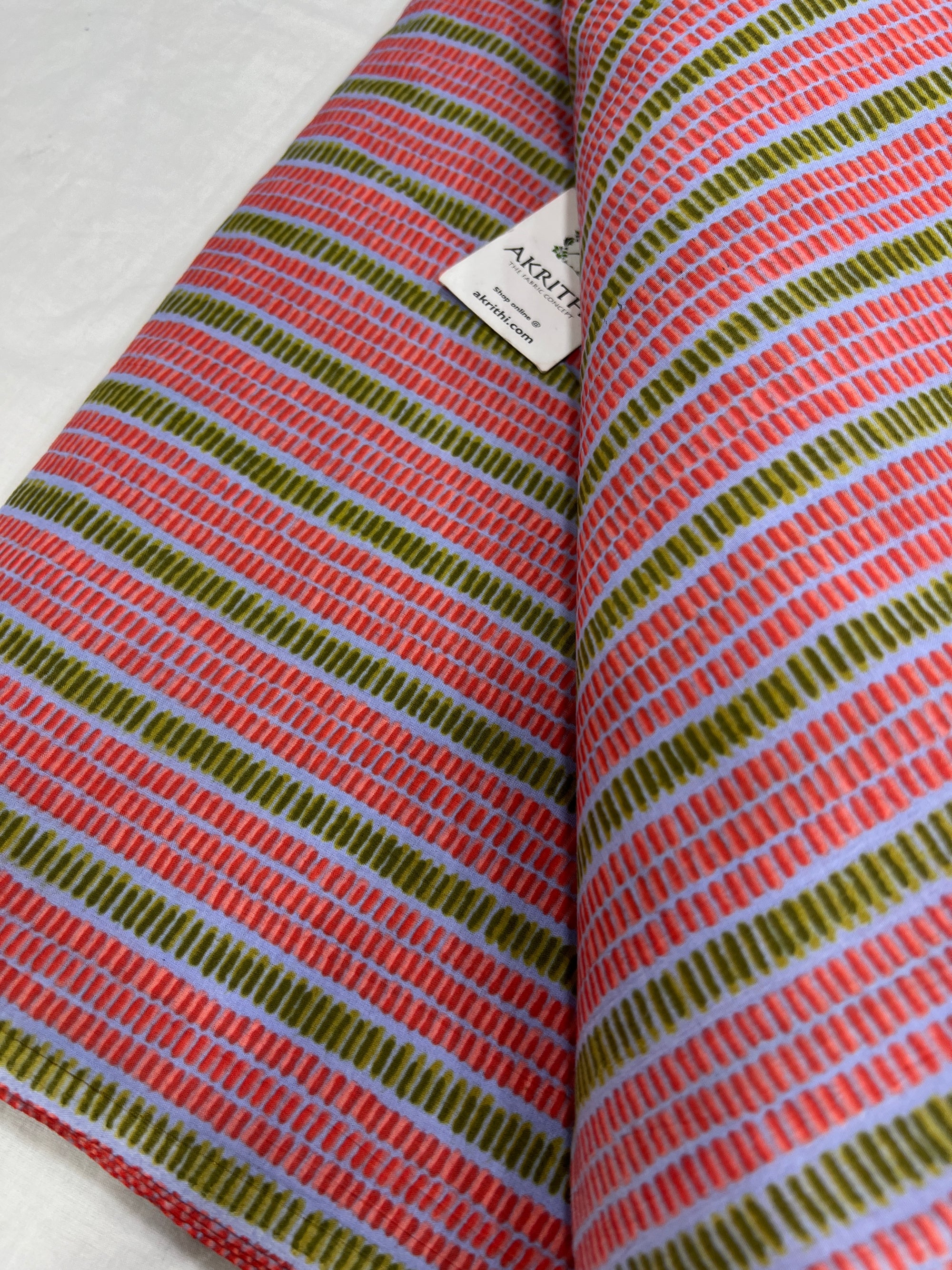 Printed pure cotton fabric
