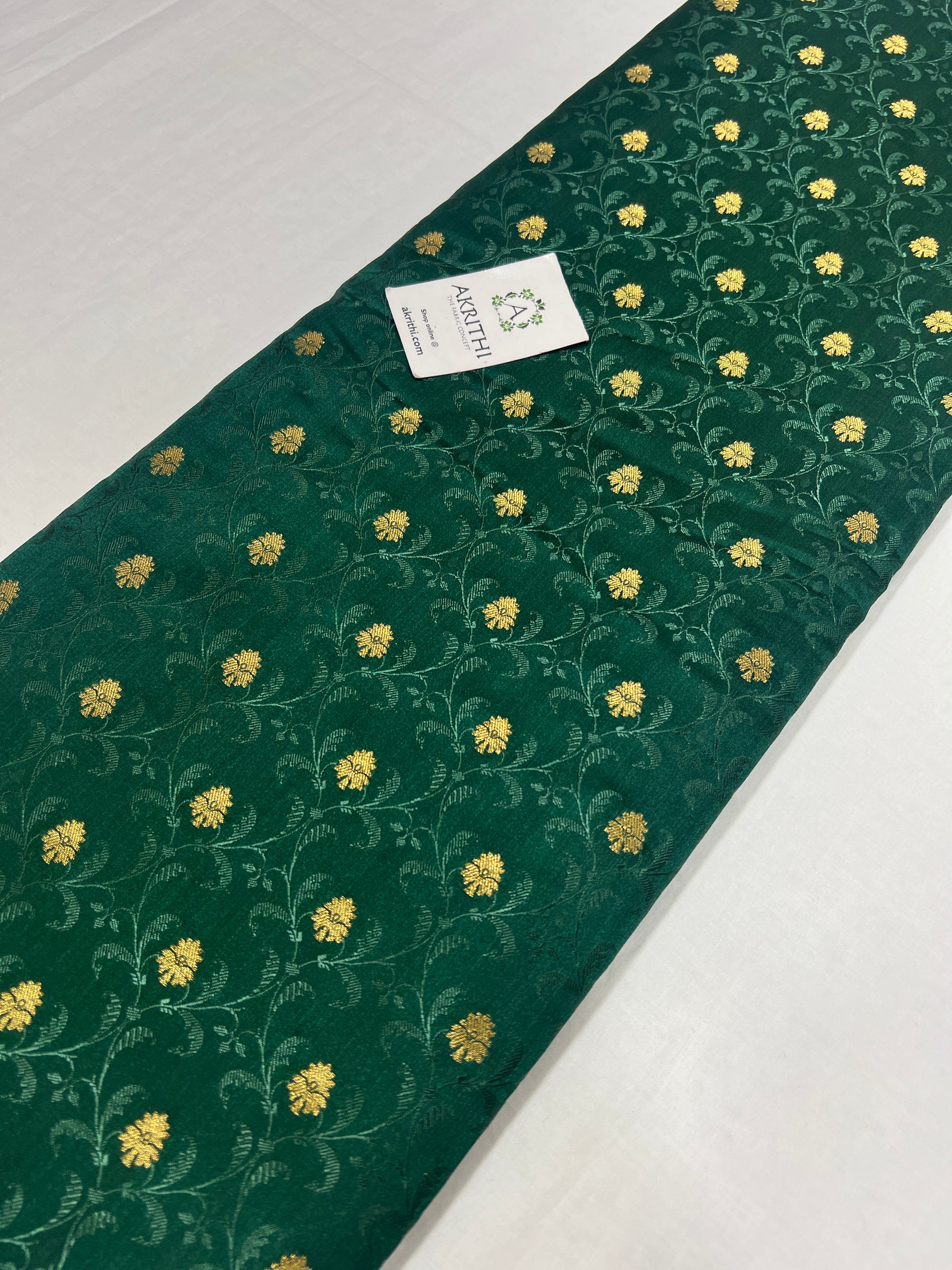 Pure Banarasi brocade fabric