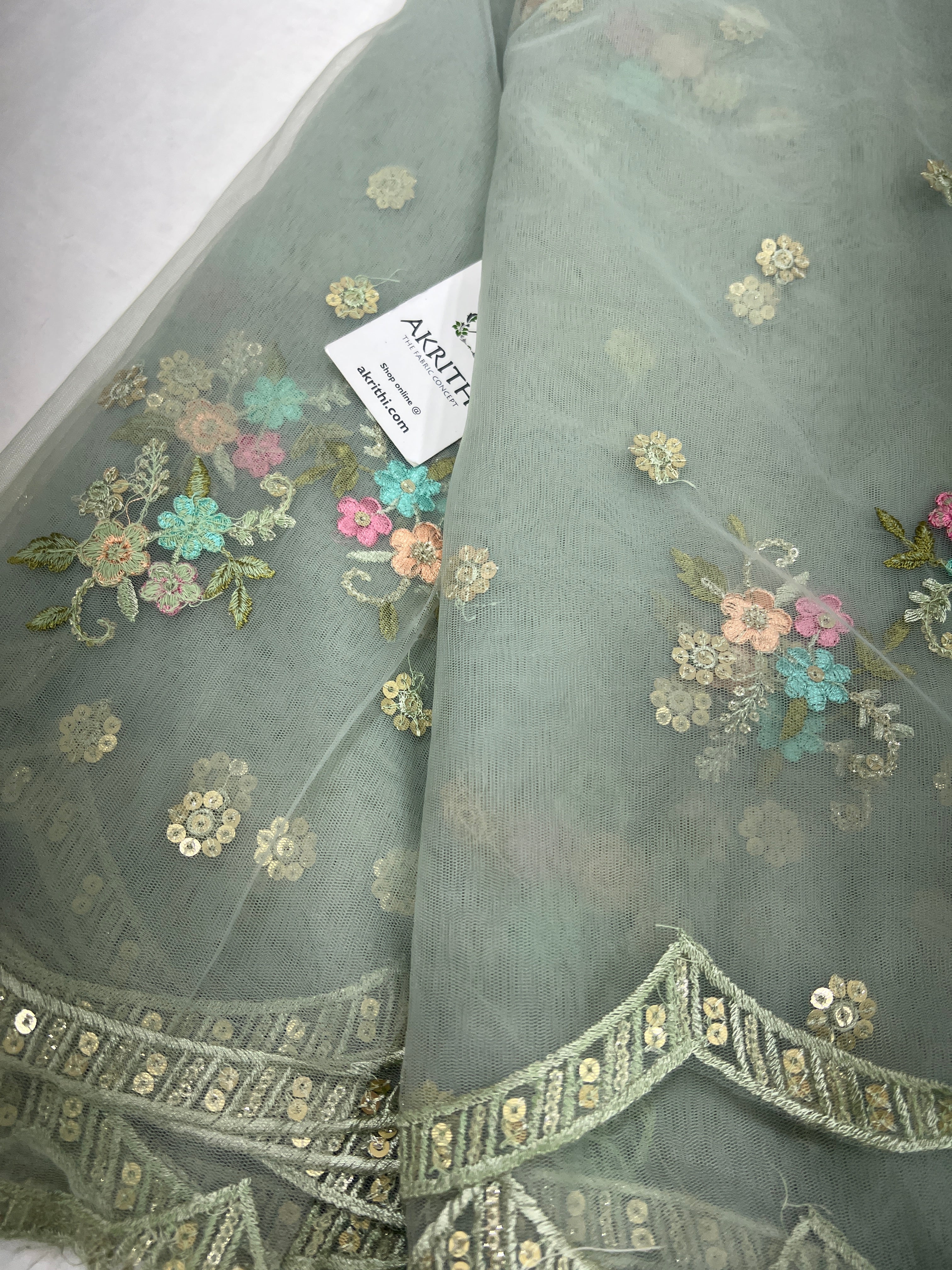 Buy embroidery fabric  Embroidered designer fabrics online – Page 9 –  Akrithi