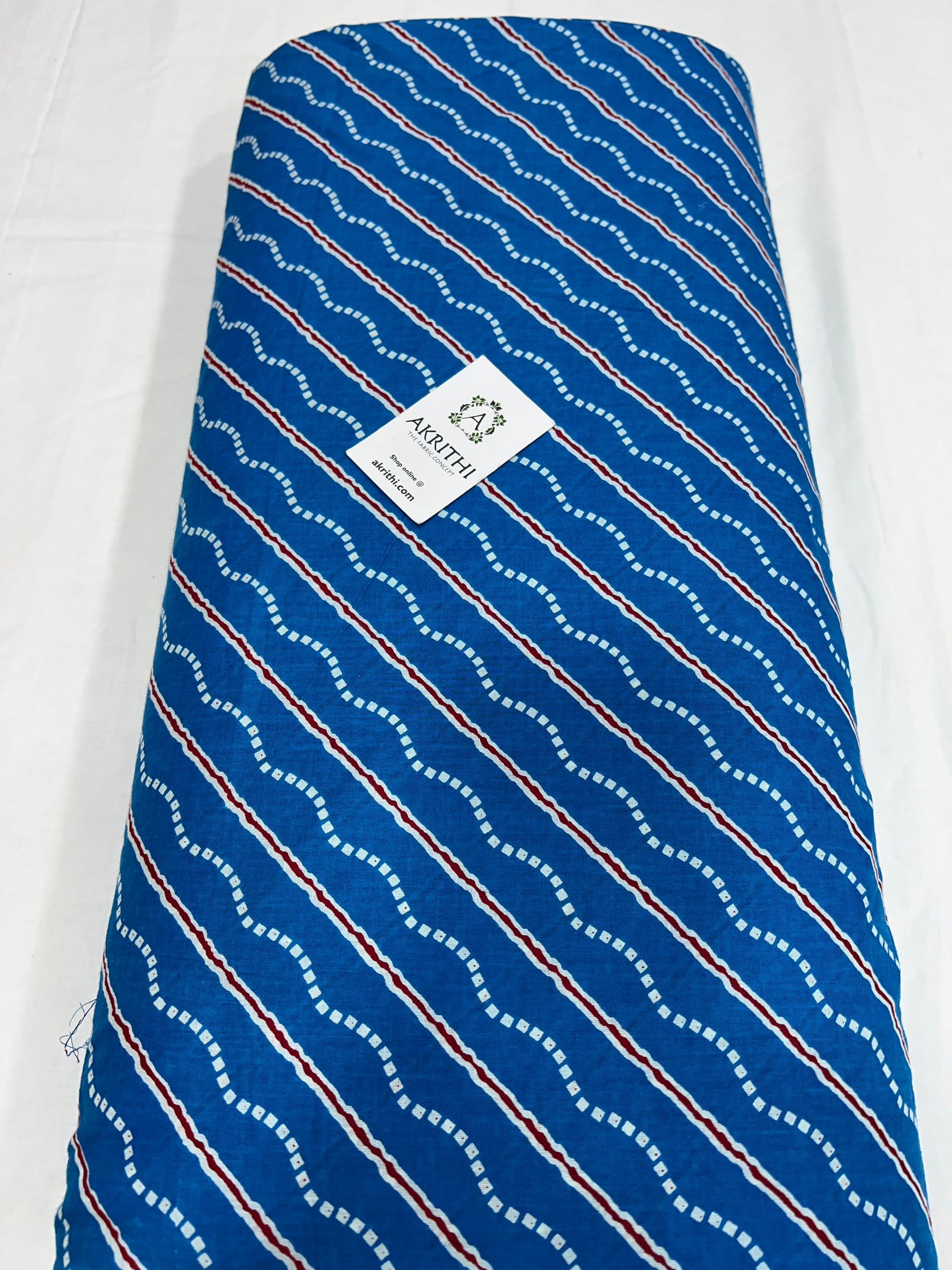 Printed pure cotton fabric