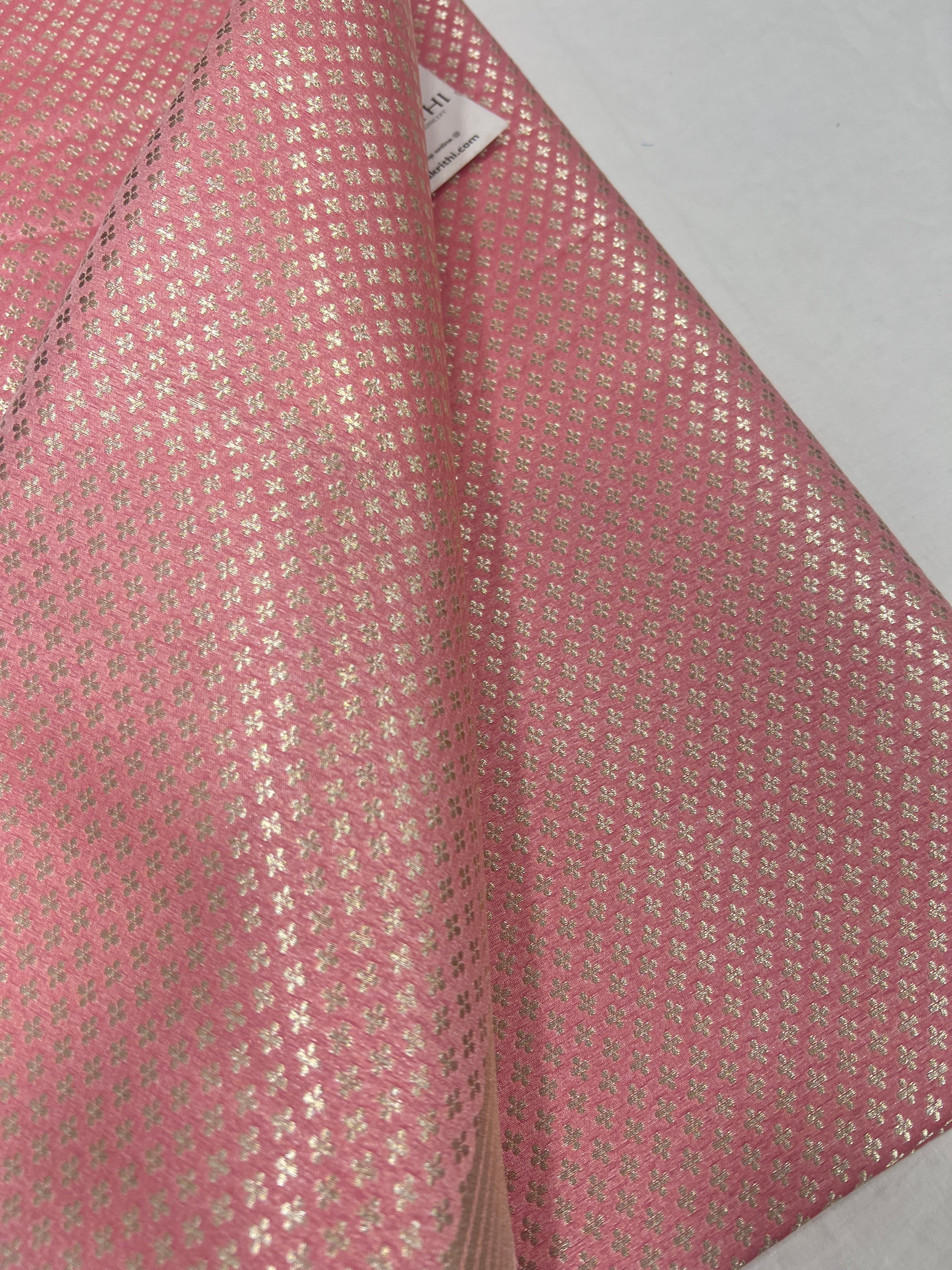 Pure Banarasi brocade fabric