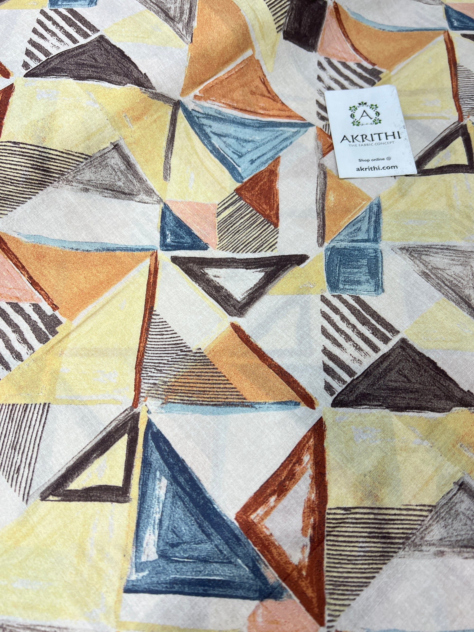 Digital Printed pure cotton fabric