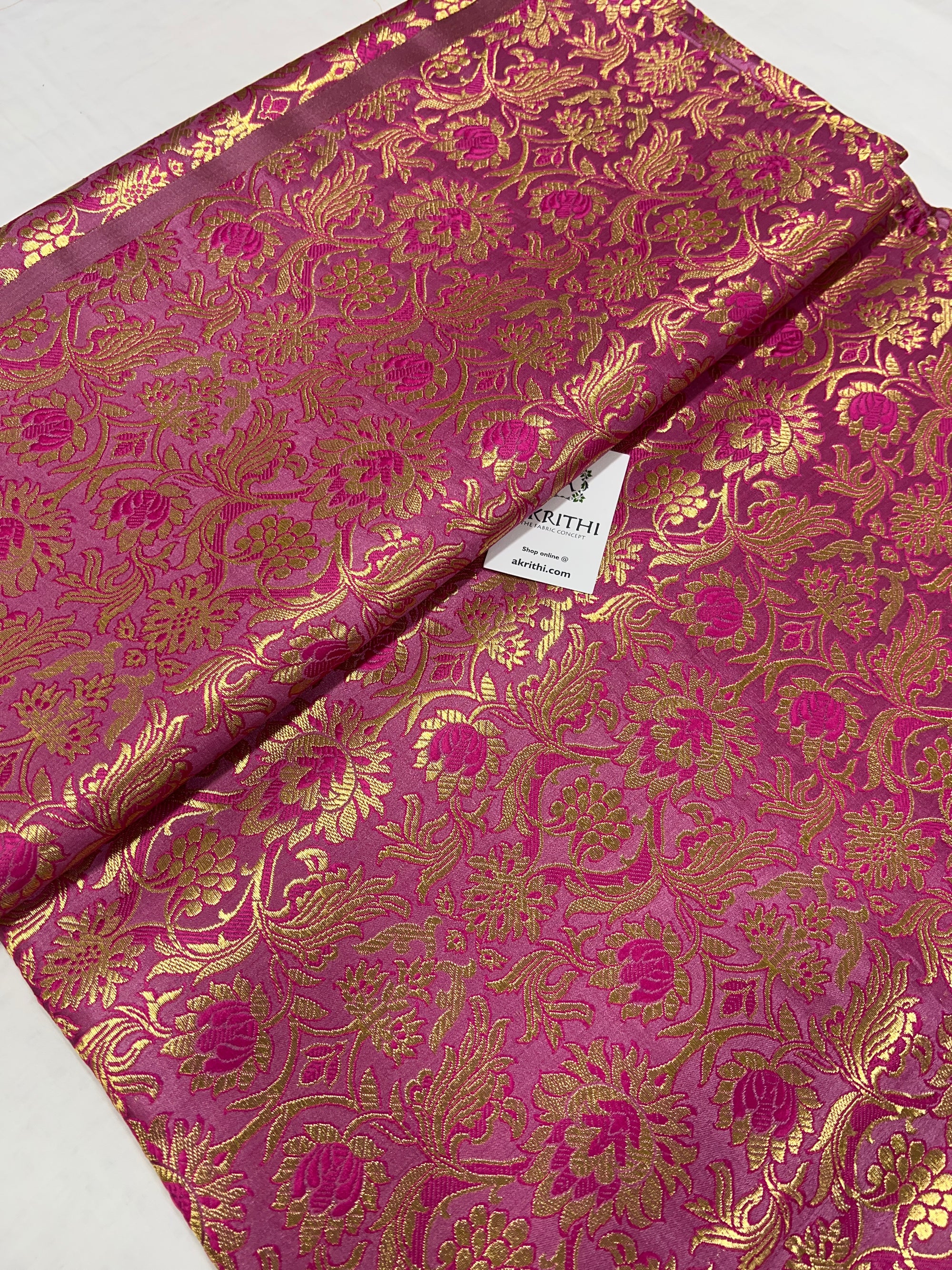 Banarasi brocade fabric