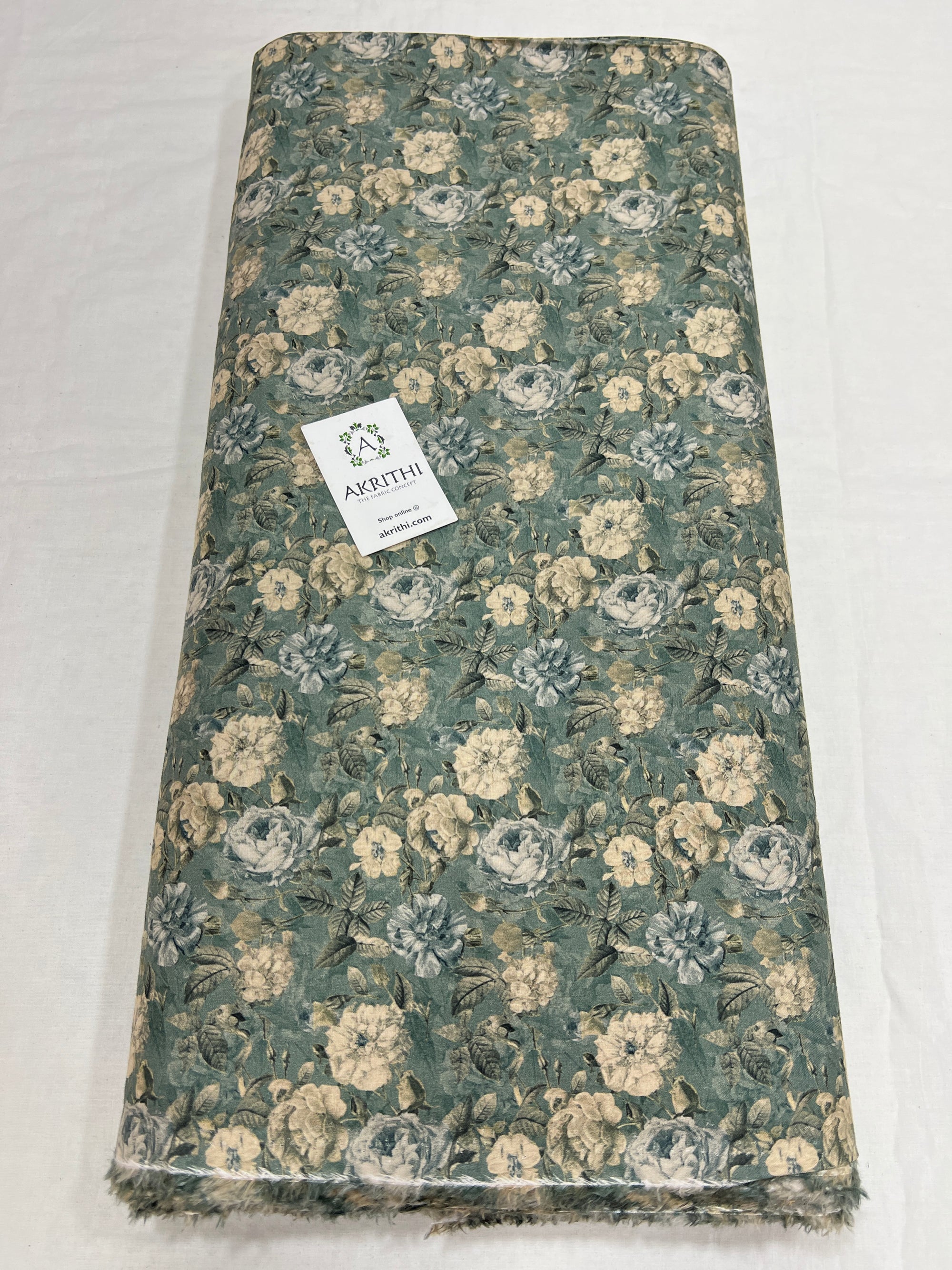Digital Printed pure cotton fabric