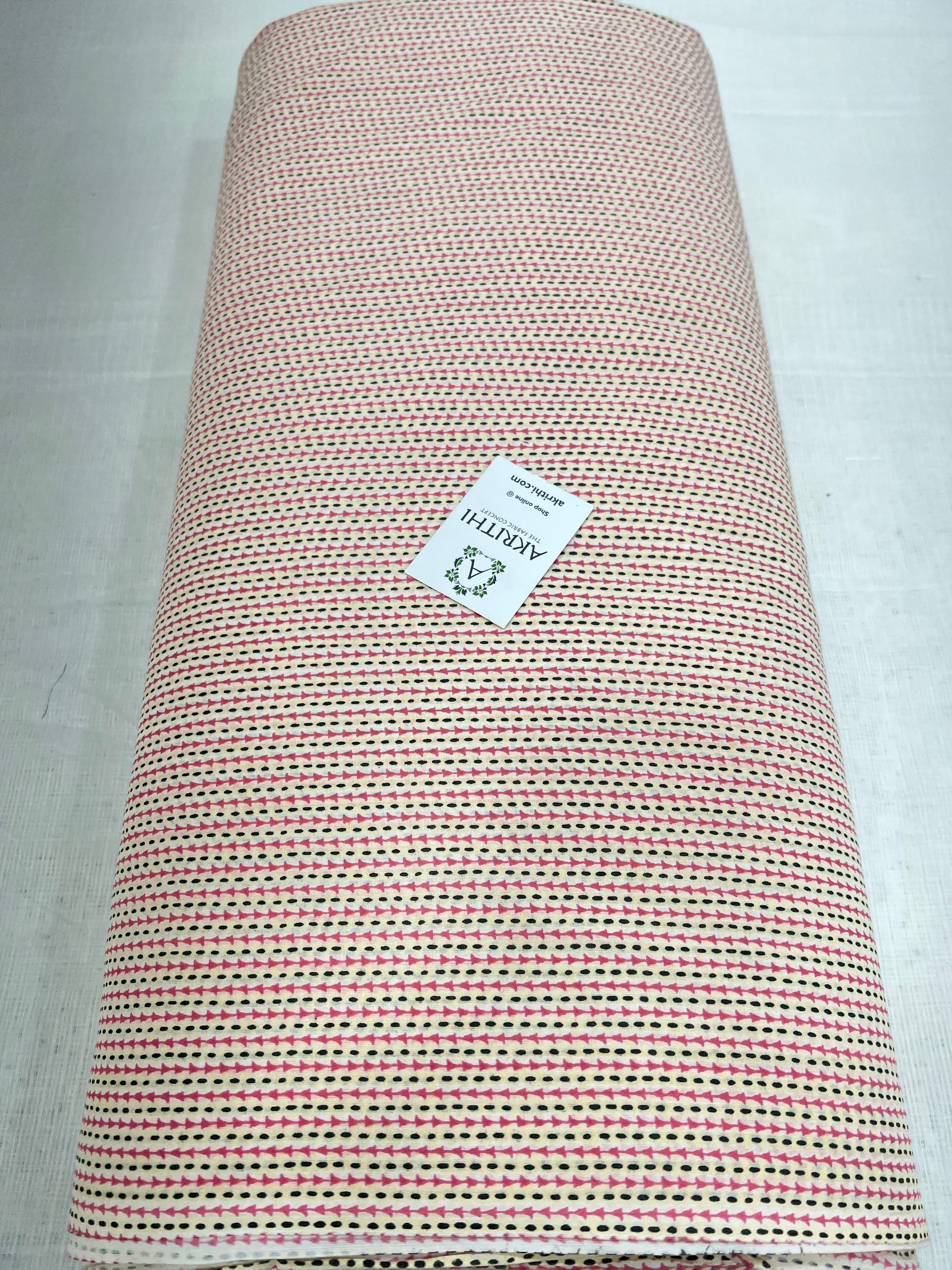 Printed pure cotton fabric