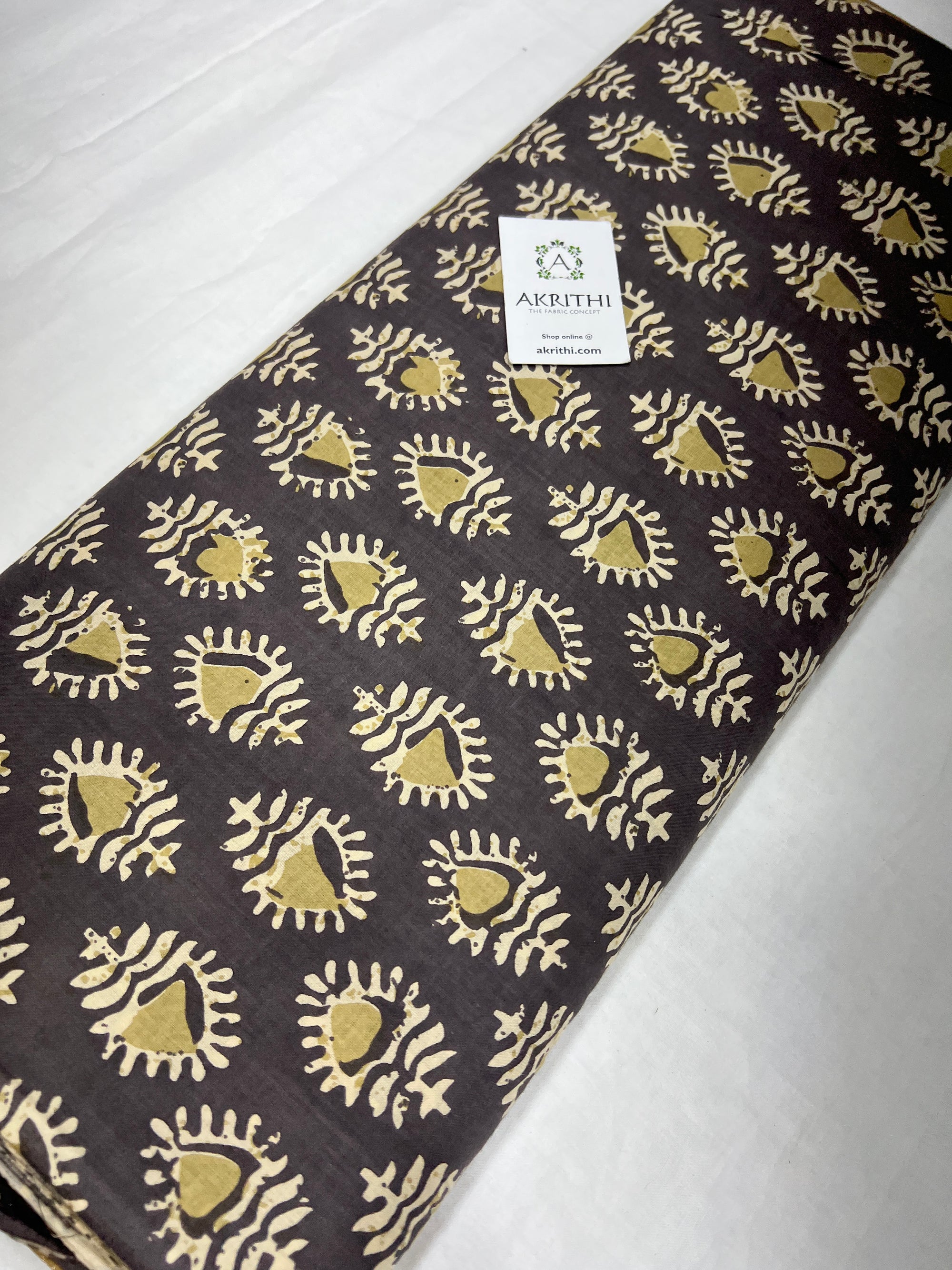 Printed pure cotton fabric