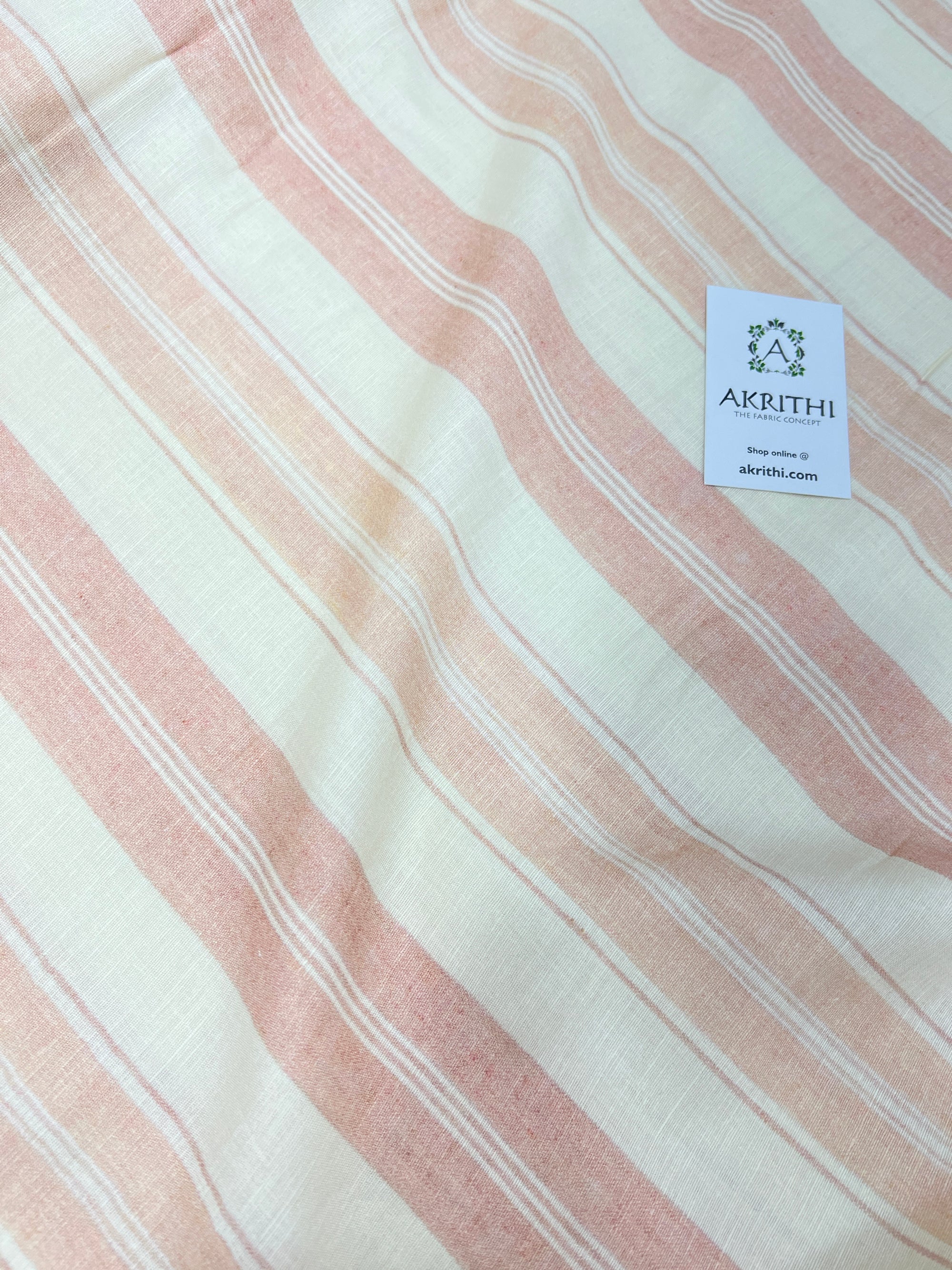 Digital Printed pure linen fabric