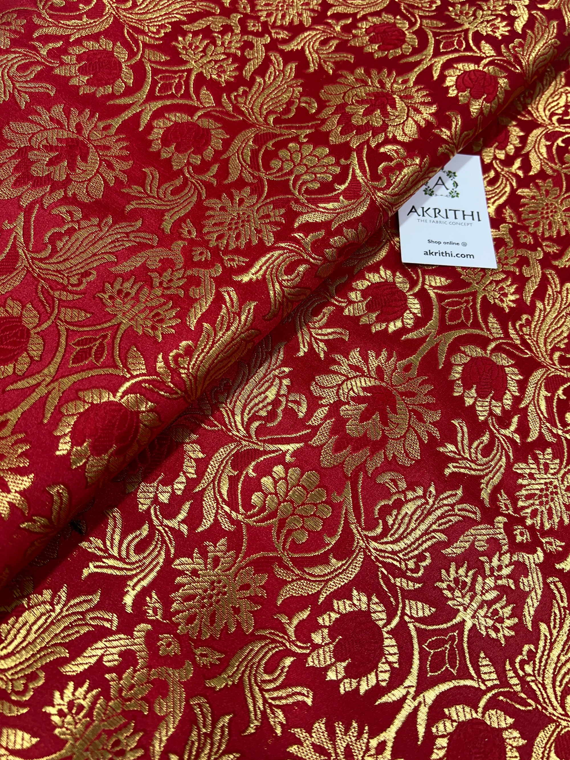 Banarasi brocade fabric